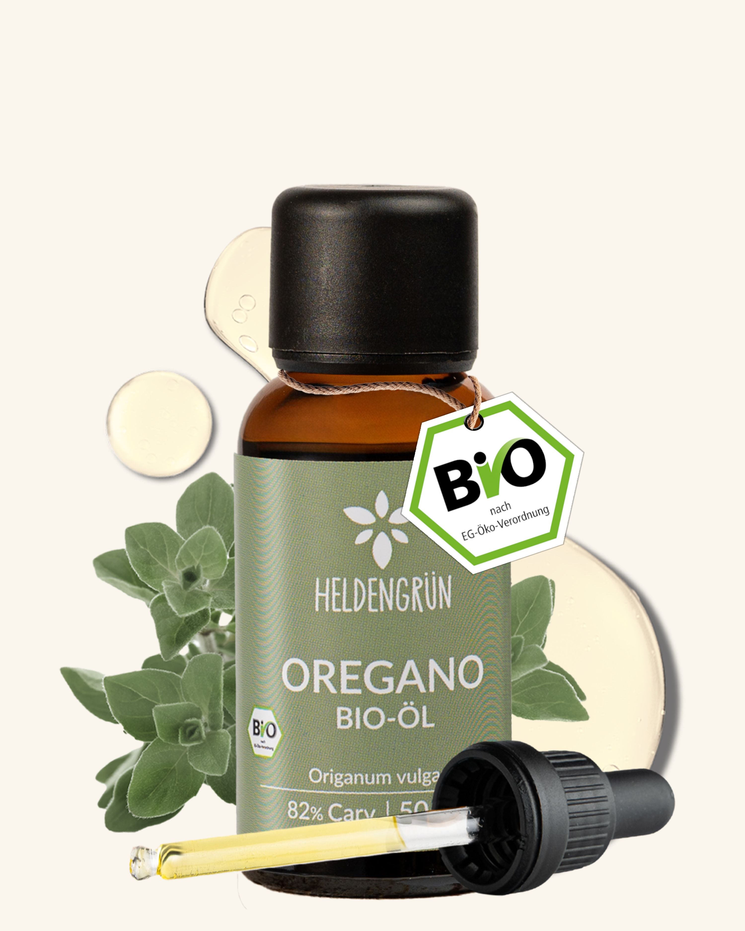 Bio-Oreganoöl Vorteilspack Heldengrün