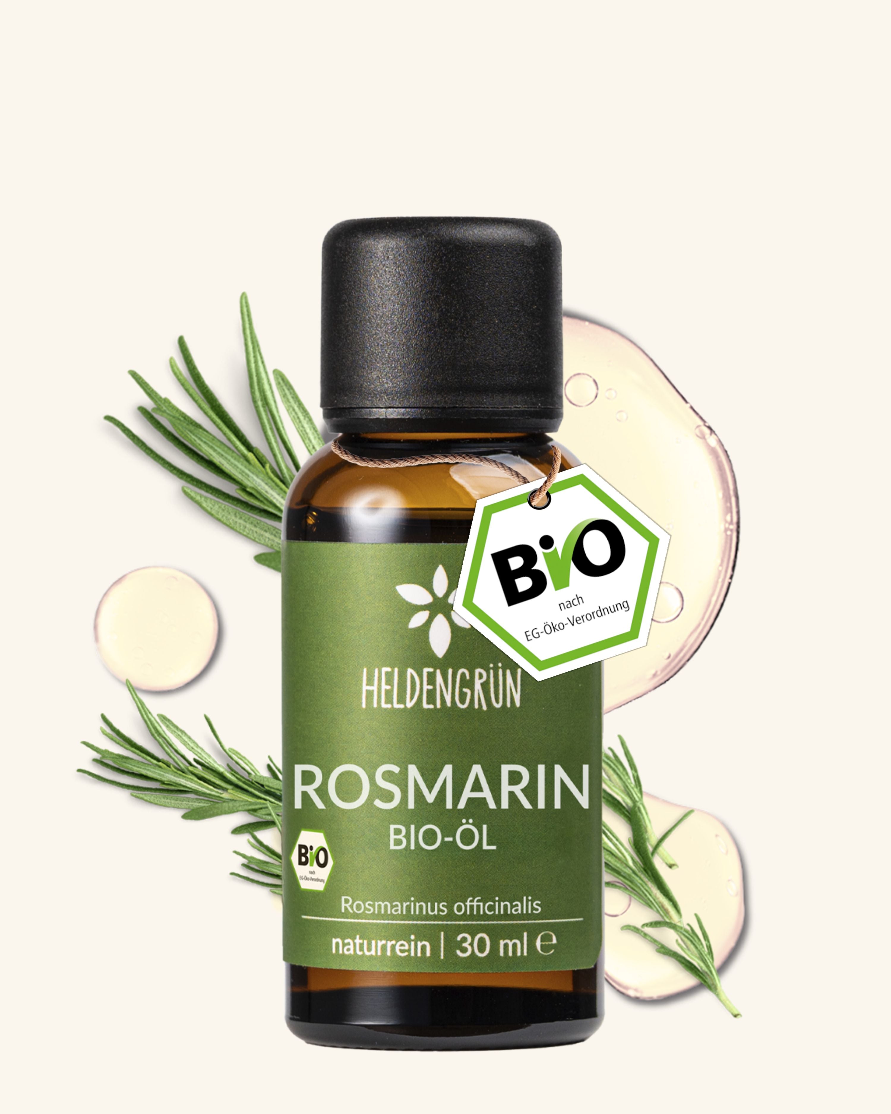 Bio-Rosmarinöl (Lebensmittel) Heldengrün