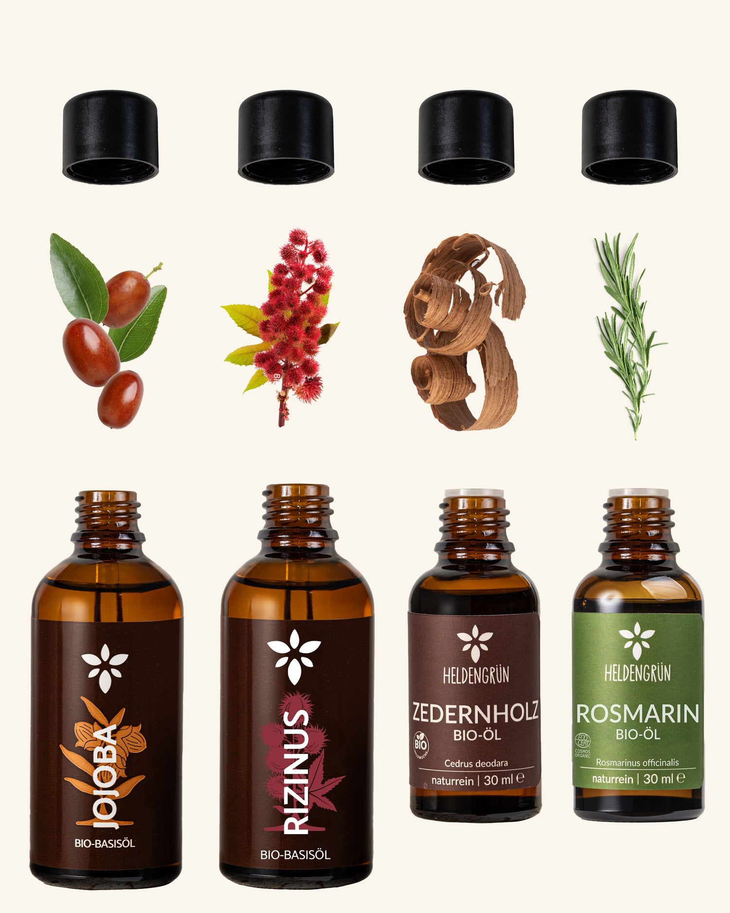 Glow & Grow -Set Heldengrün