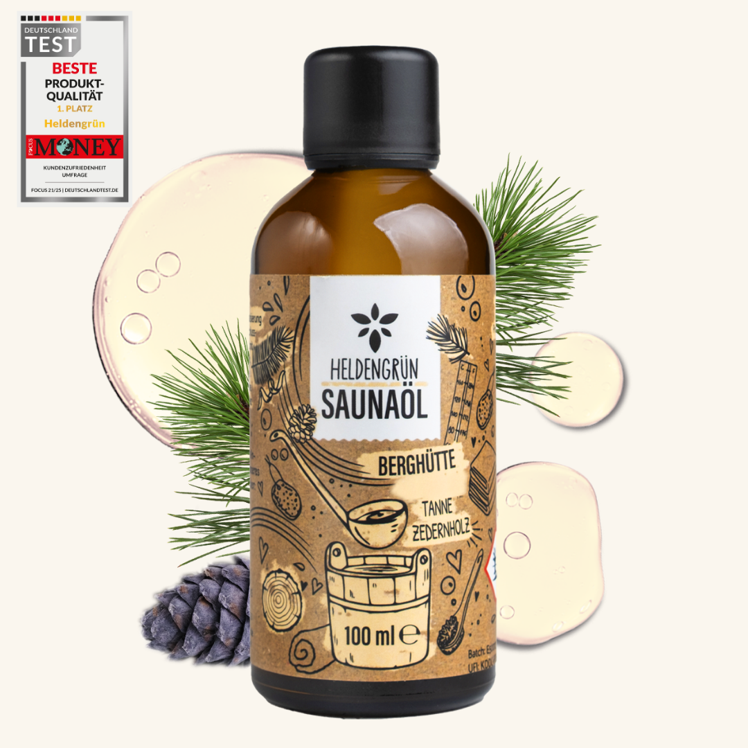 Saunaöl "Berghütte" Heldengrün