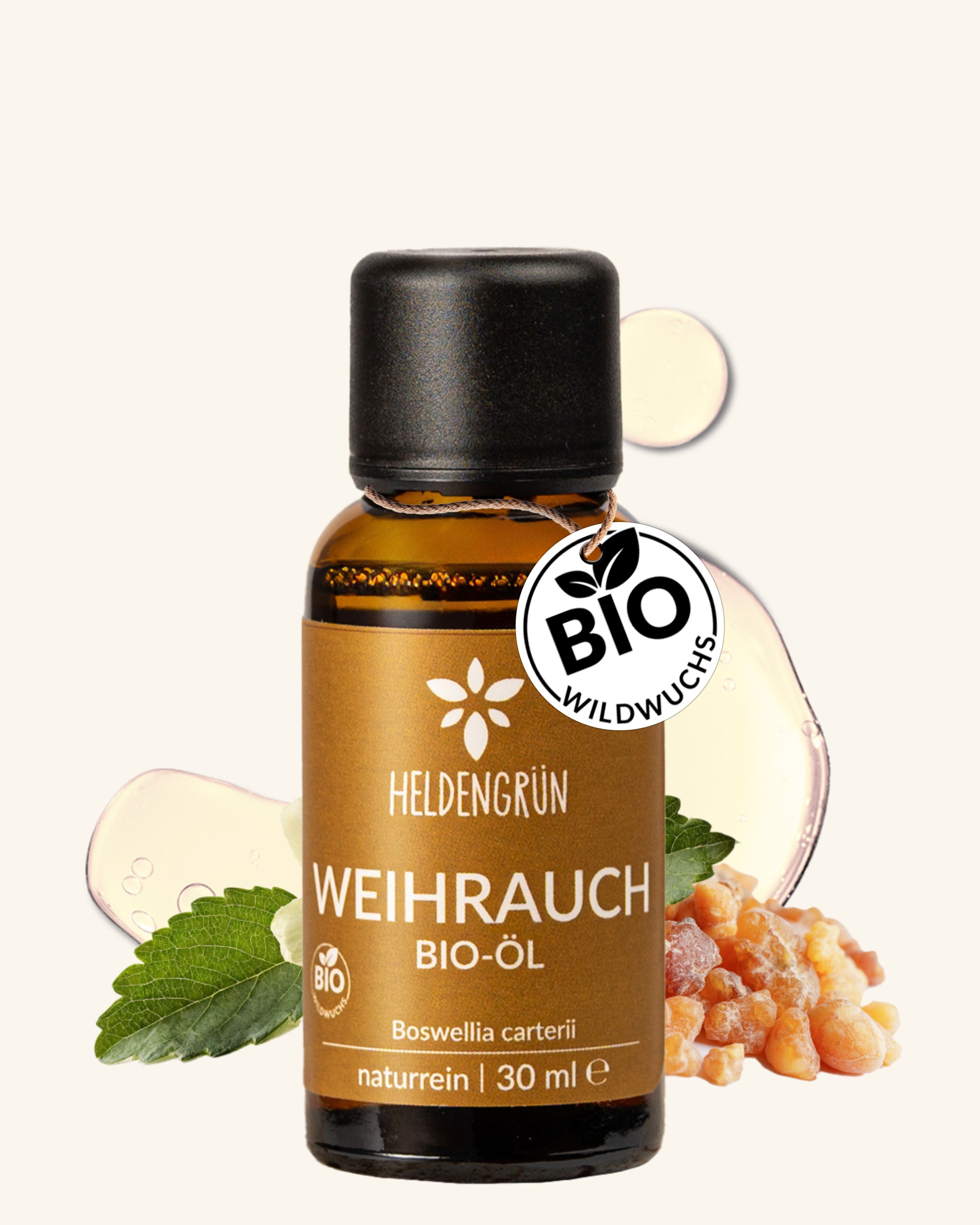 Bio-Weihrauchöl Heldengrün