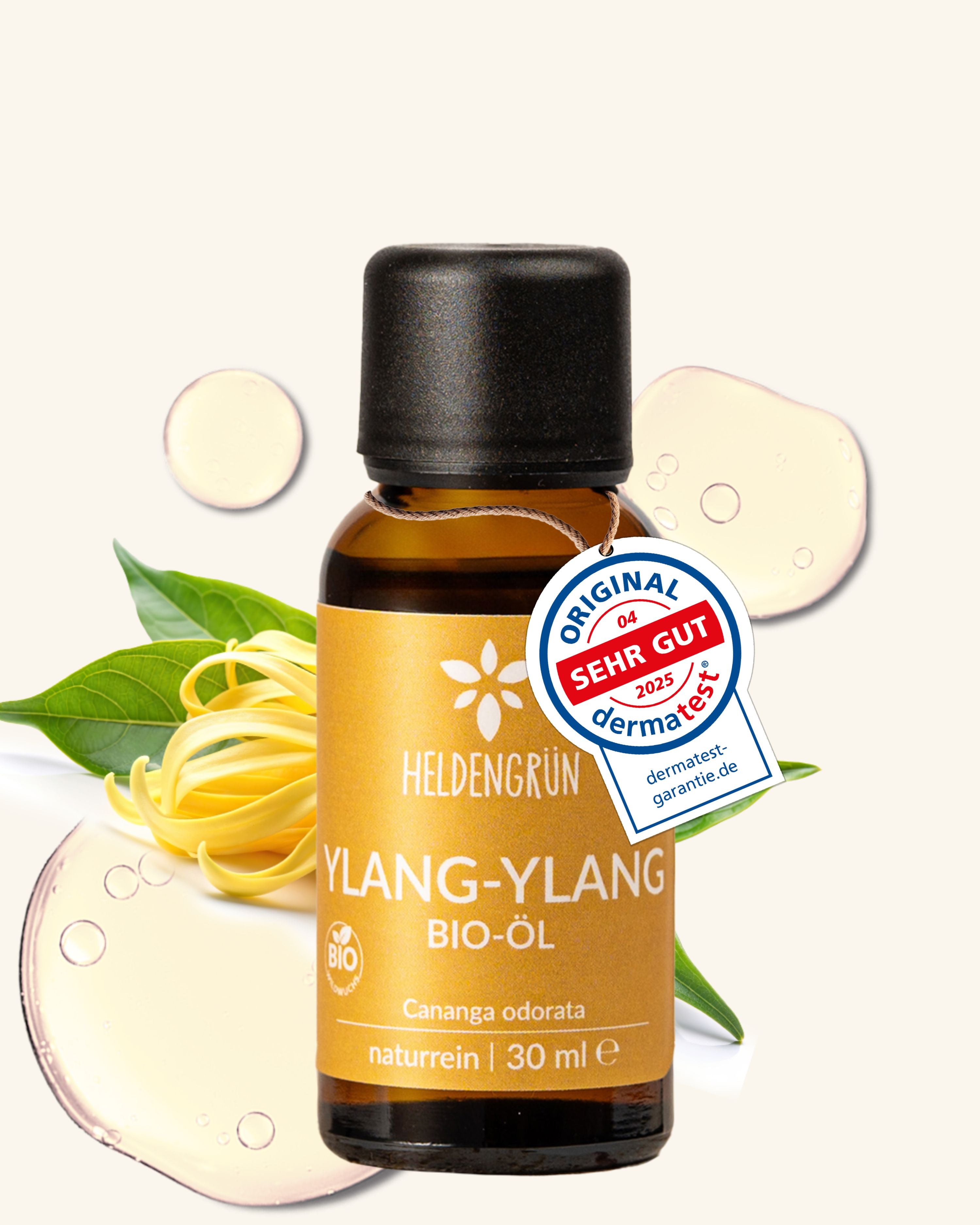 Bio-Ylang-Ylang Öl Heldengrün