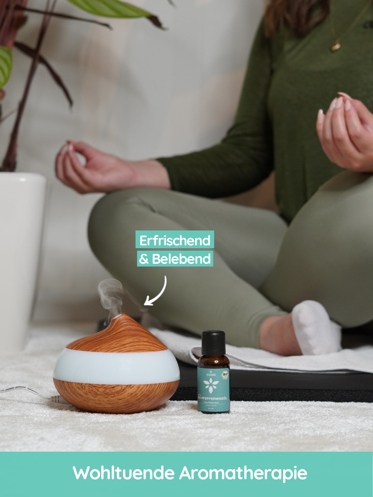 Heldengrün® Bio-Pfefferminzöl Duftöle Heldengrün