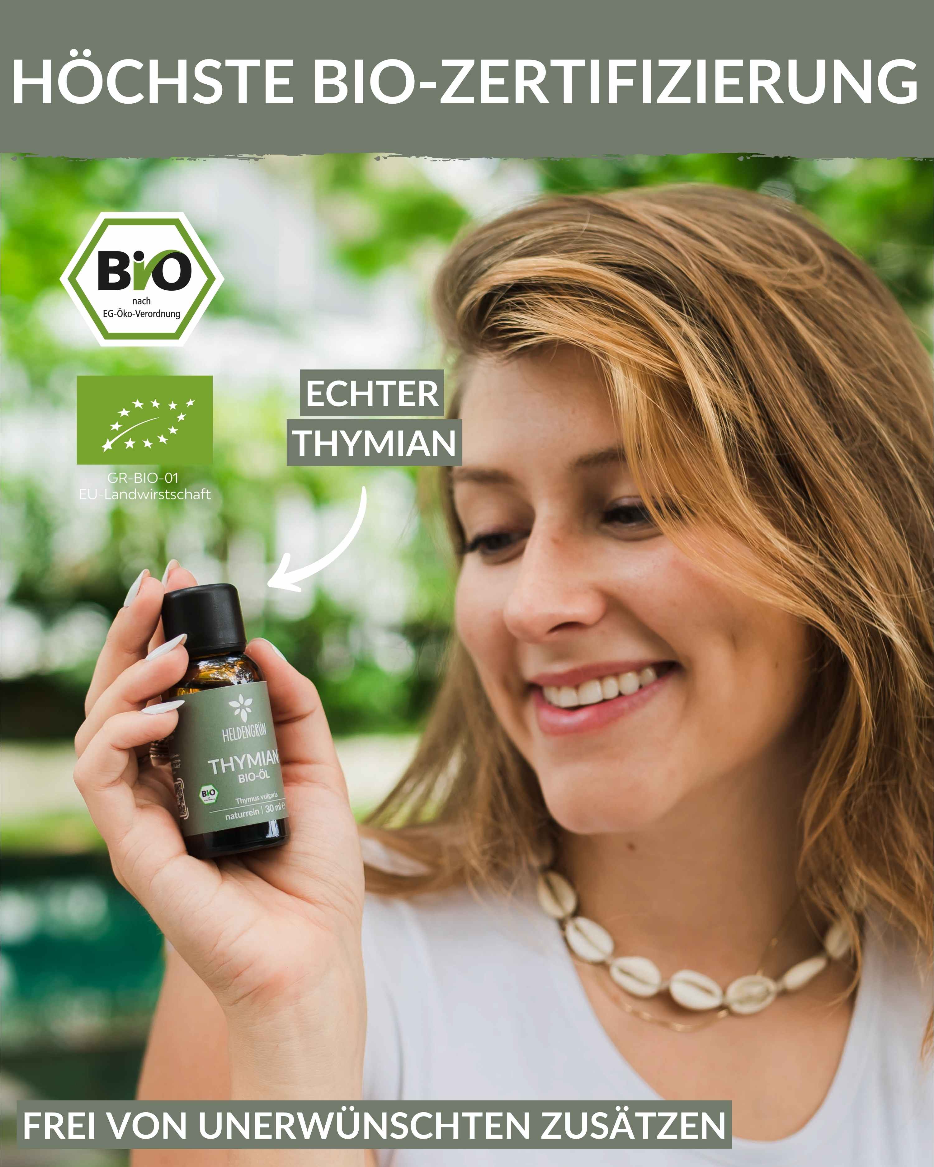 Bio-Thymianöl Heldengrün