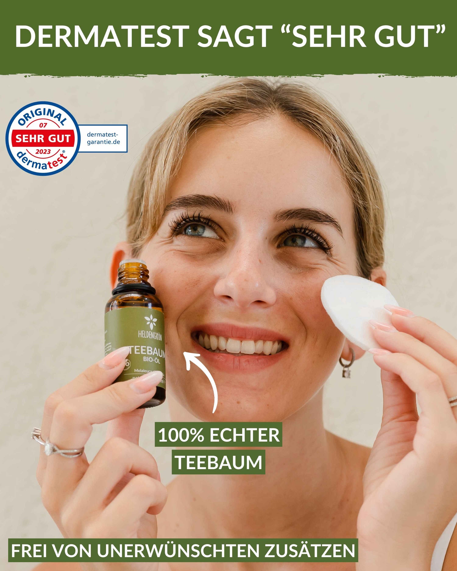 Teebaumöl  Heldengrün