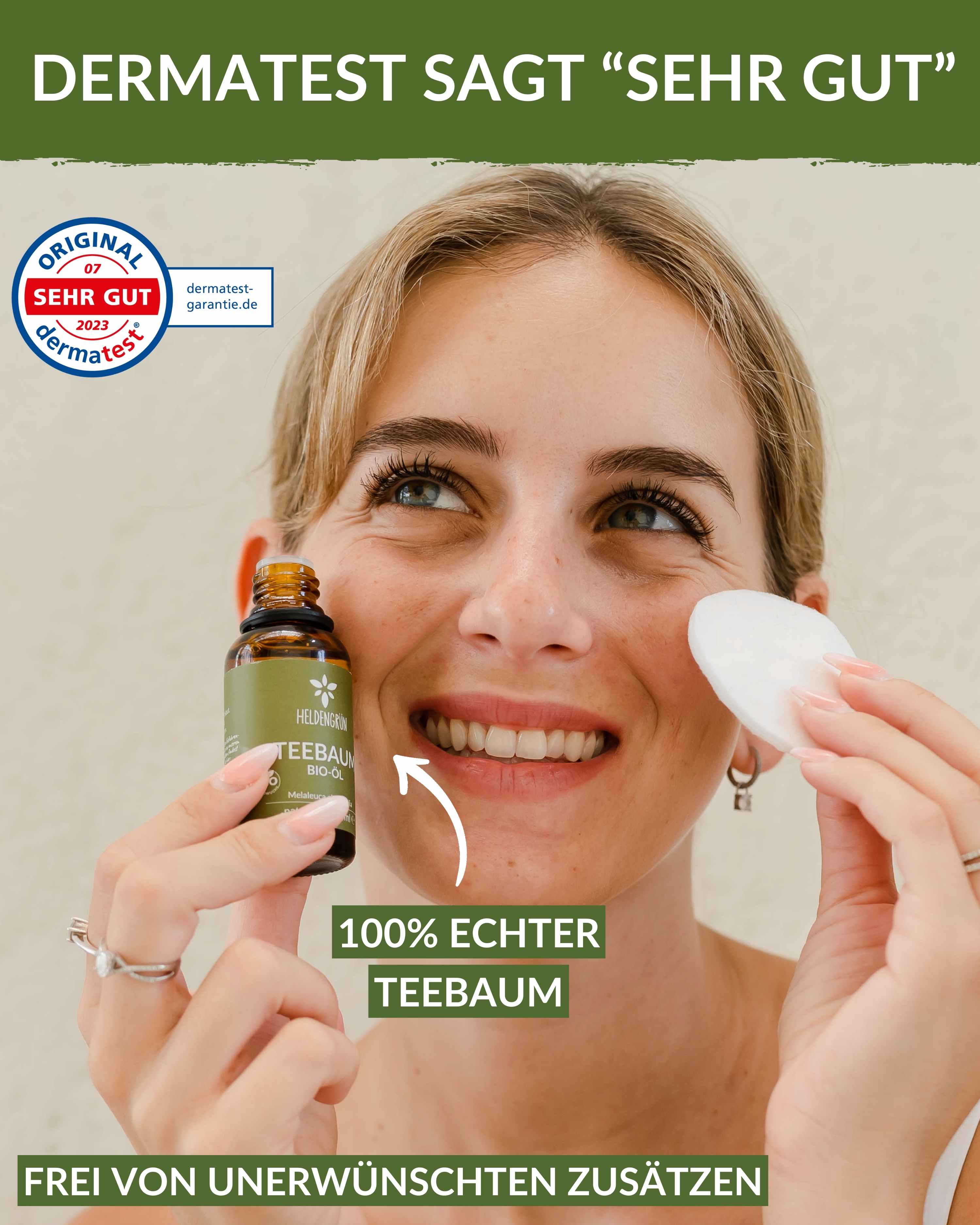 Teebaumöl  Heldengrün
