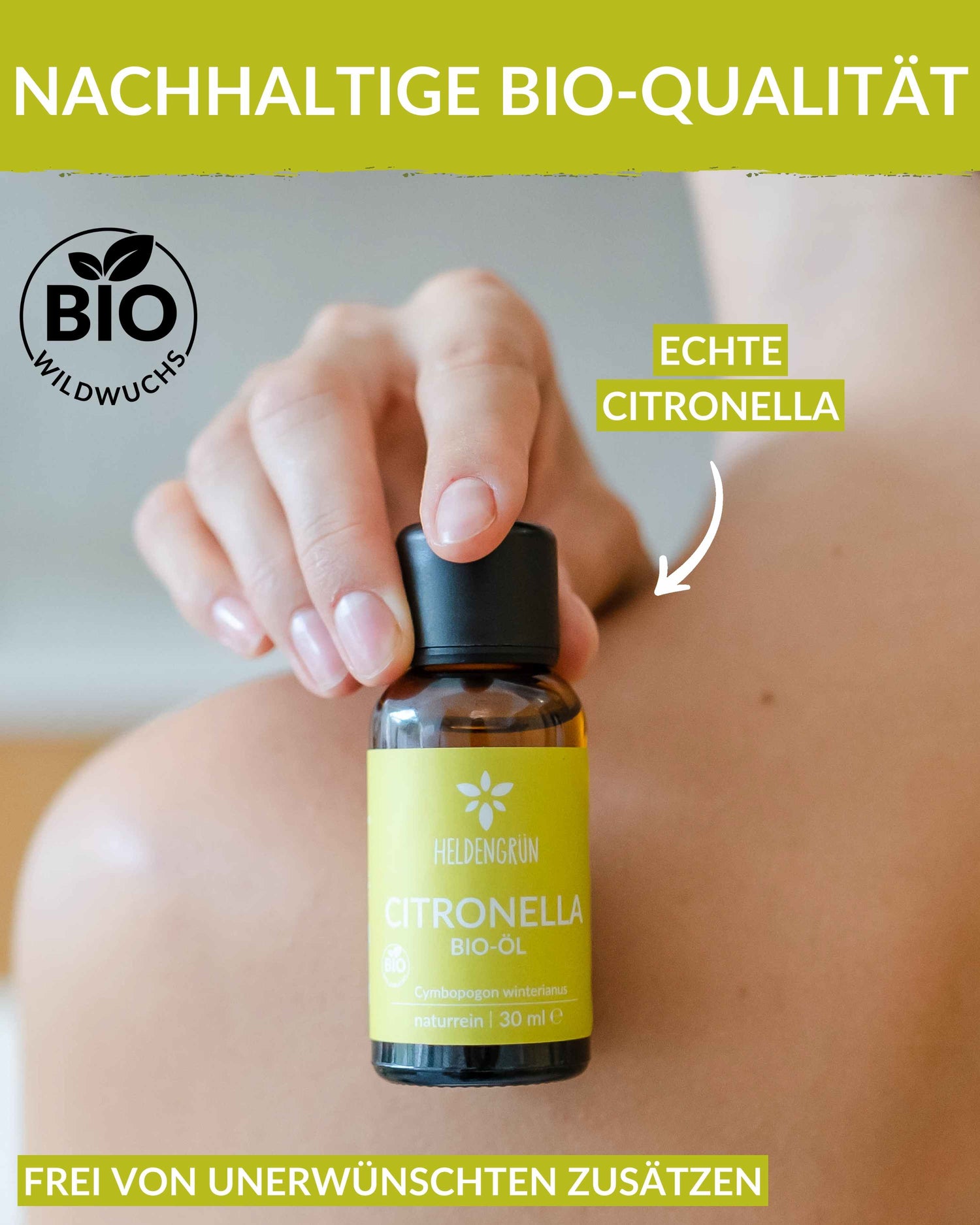 Bio-Citronellaöl  Heldengrün