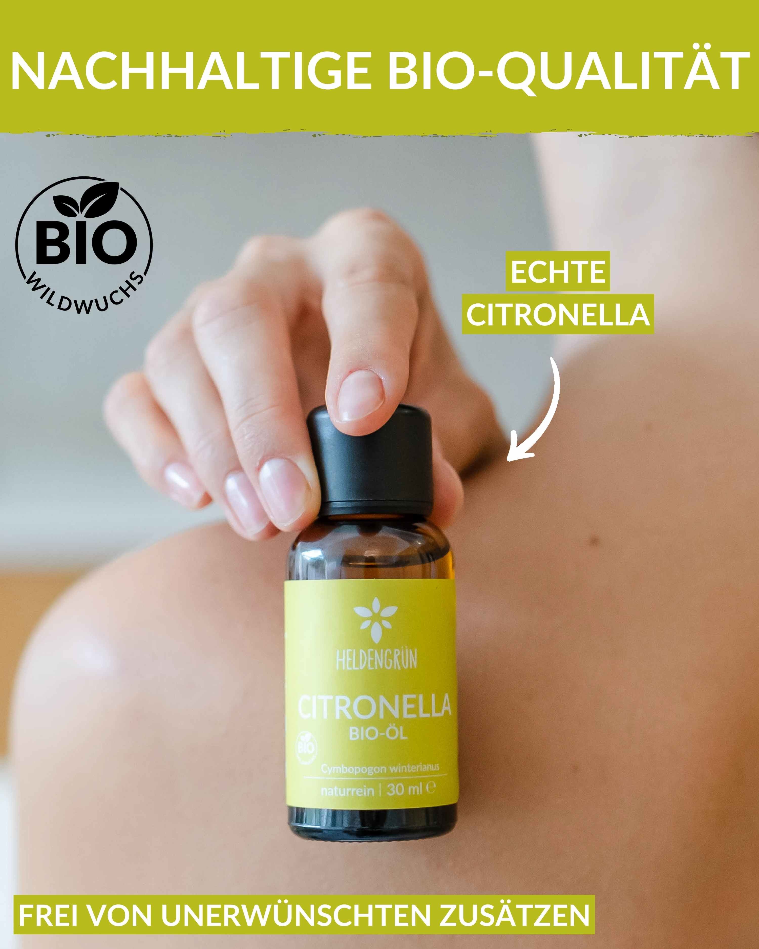 Bio-Citronellaöl  Heldengrün