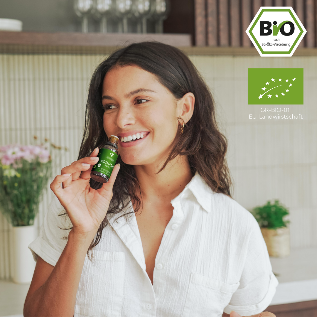 Bio-Rosmarinöl (Lebensmittel) Heldengrün