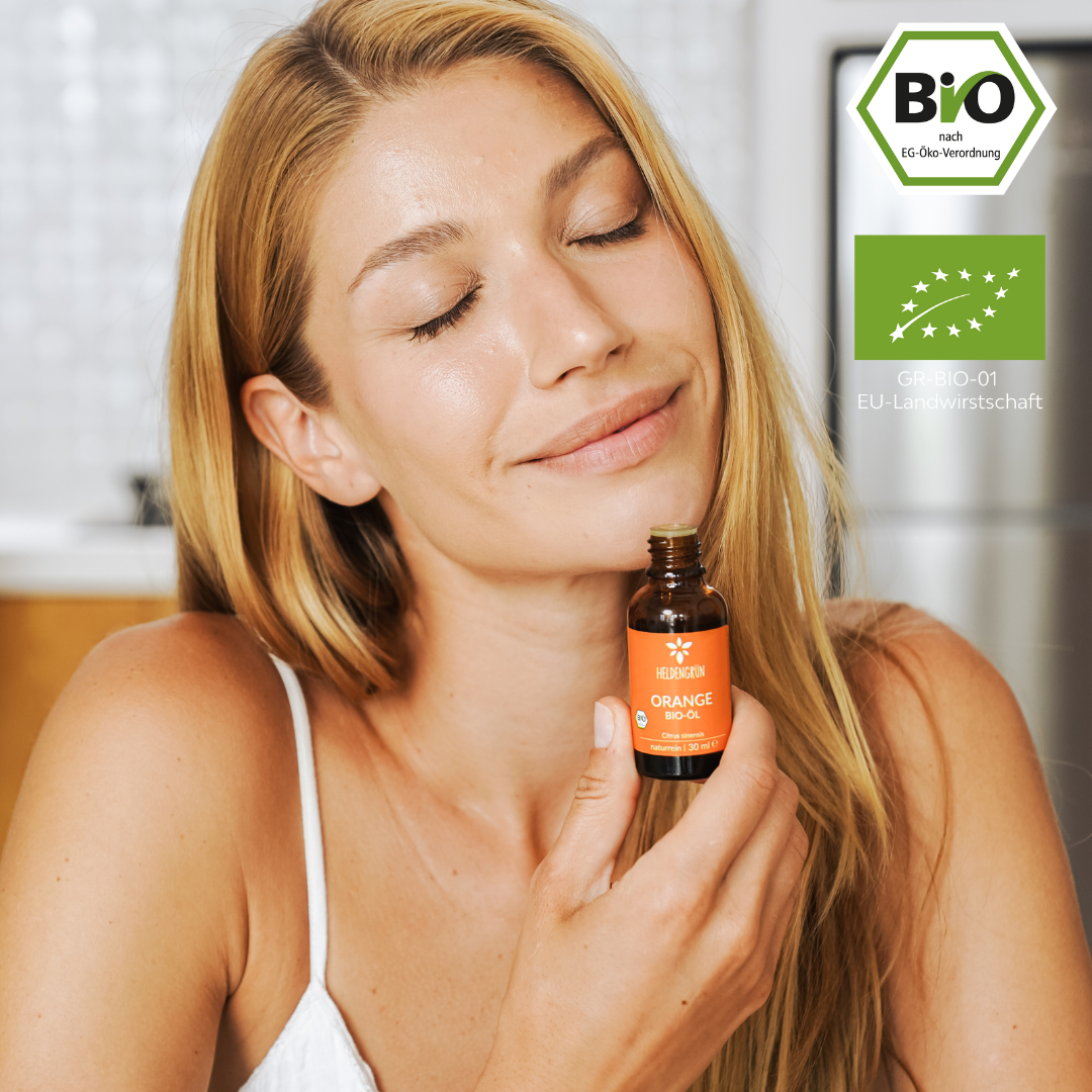 Bio-Orangenöl Duftöle Heldengrün