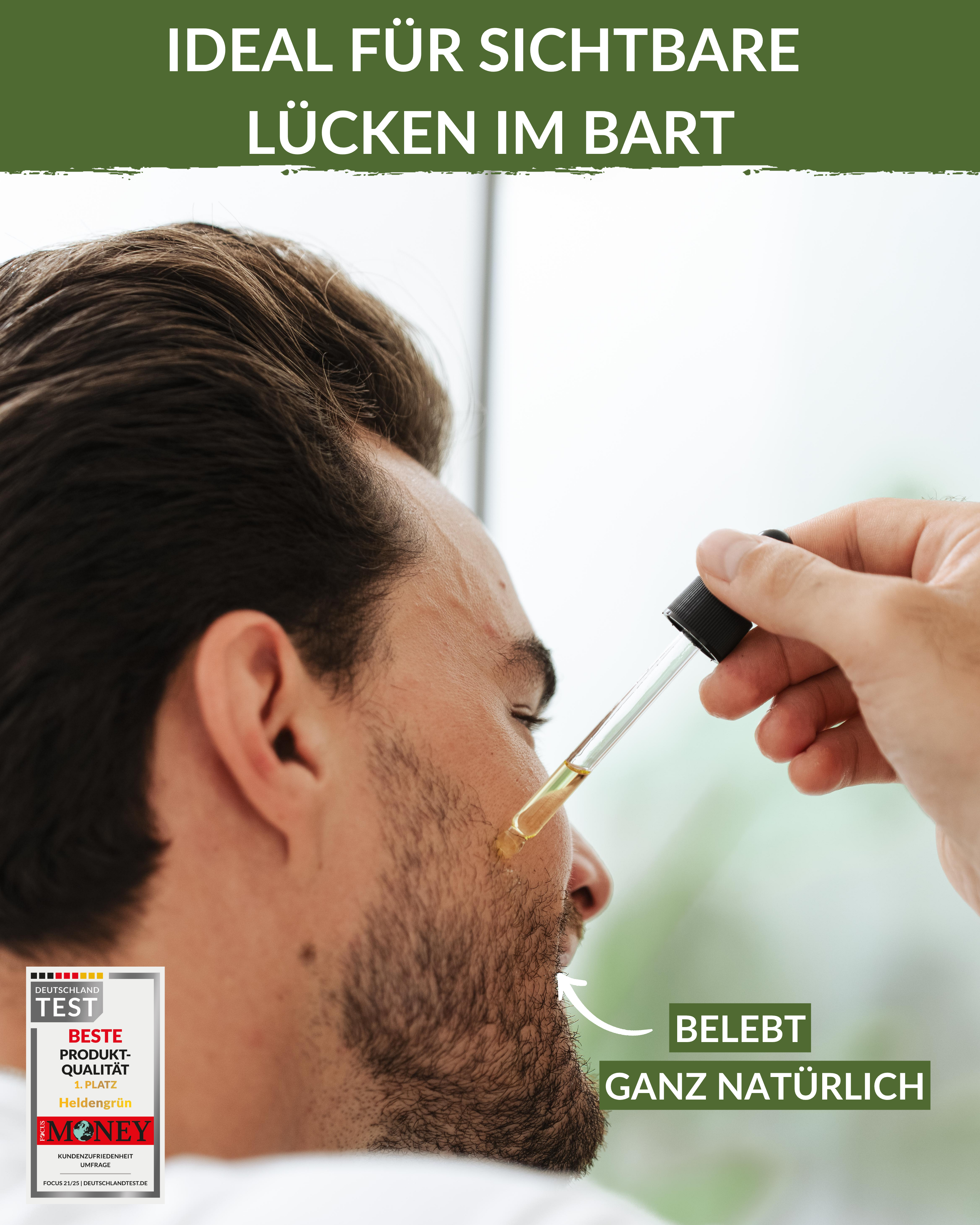 Haar & Bart-Booster Heldengrün