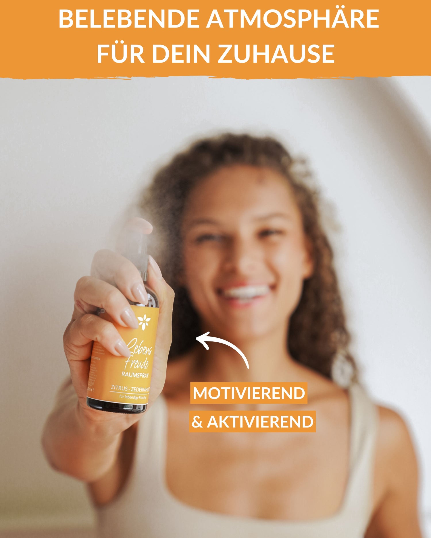 Raumspray "Lebensfreude" Raumspray Heldengrün