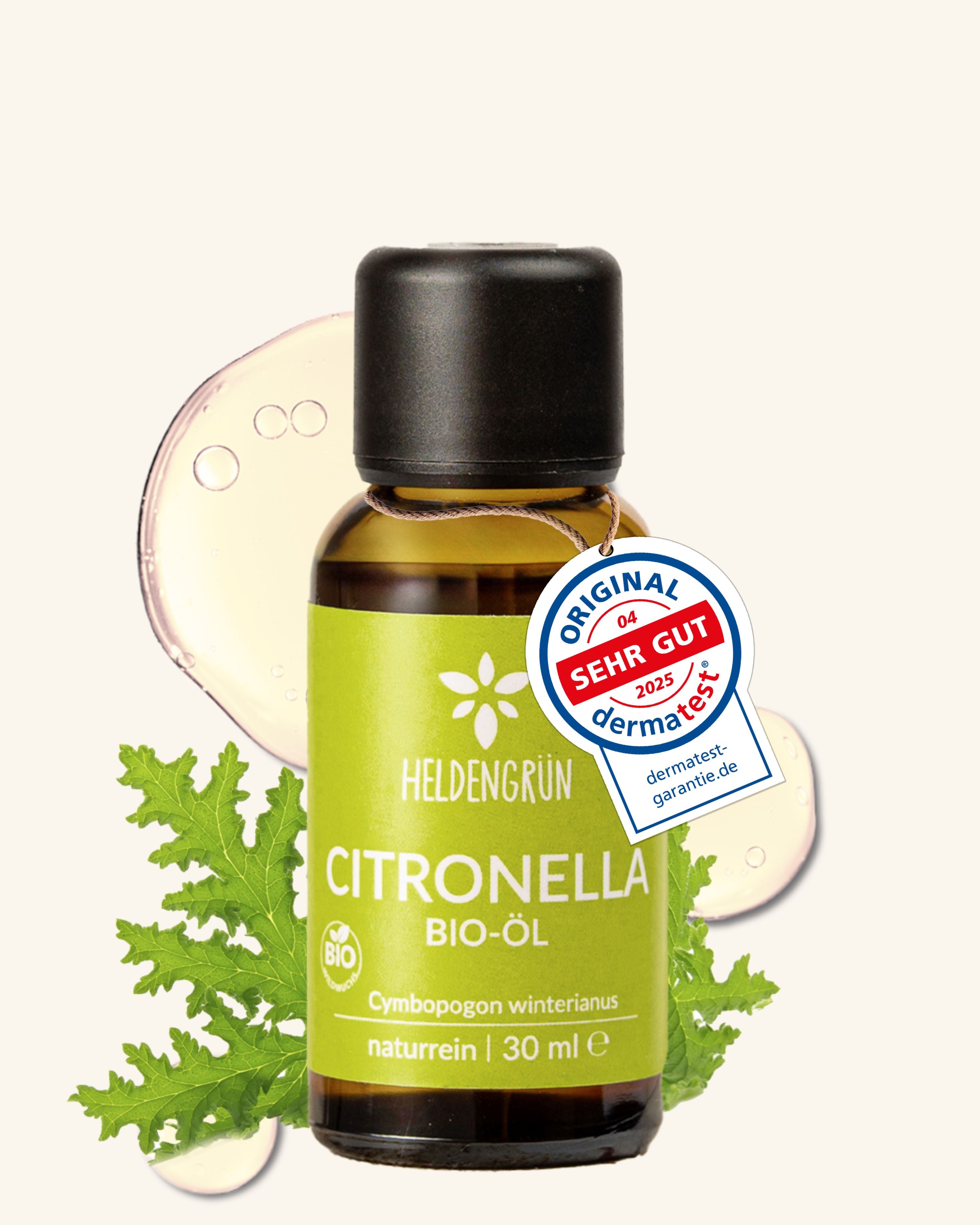 Bio-Citronellaöl Heldengrün