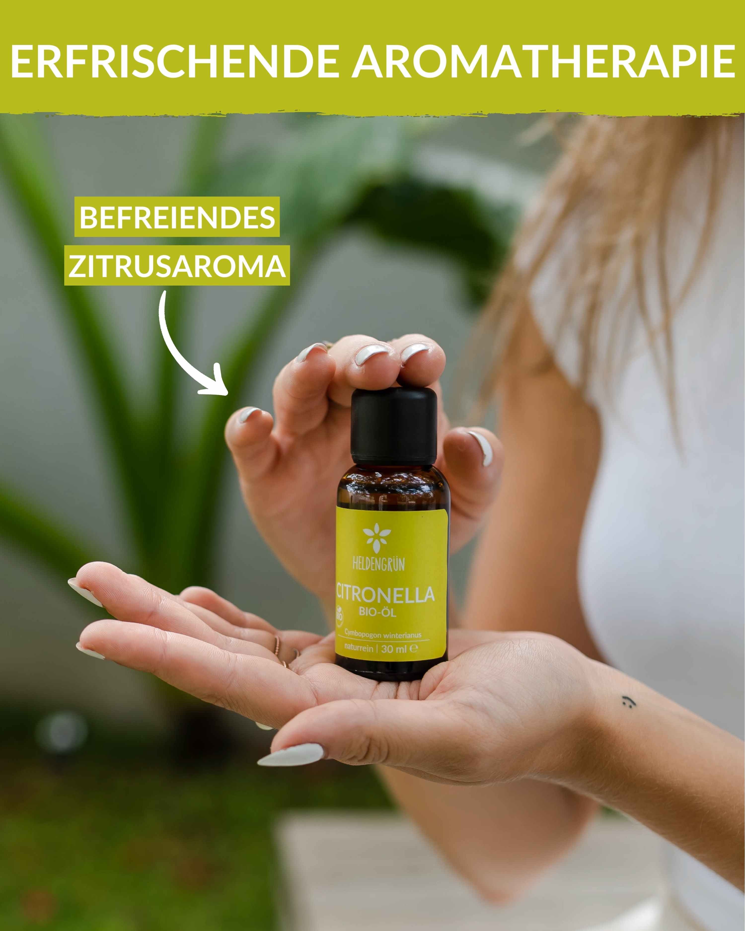 Bio-Citronellaöl  Heldengrün