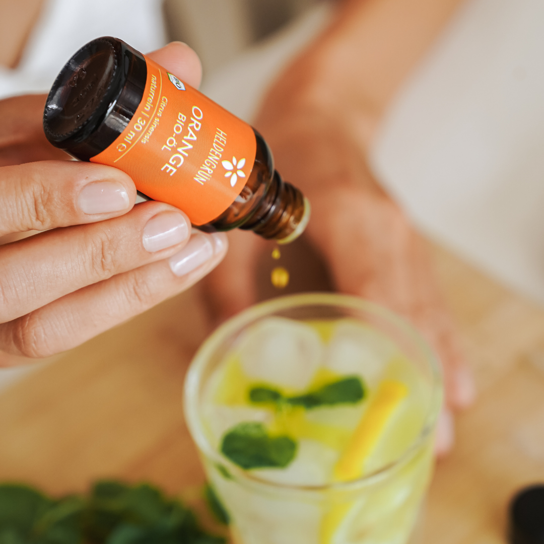Bio-Orangenöl Duftöle Heldengrün