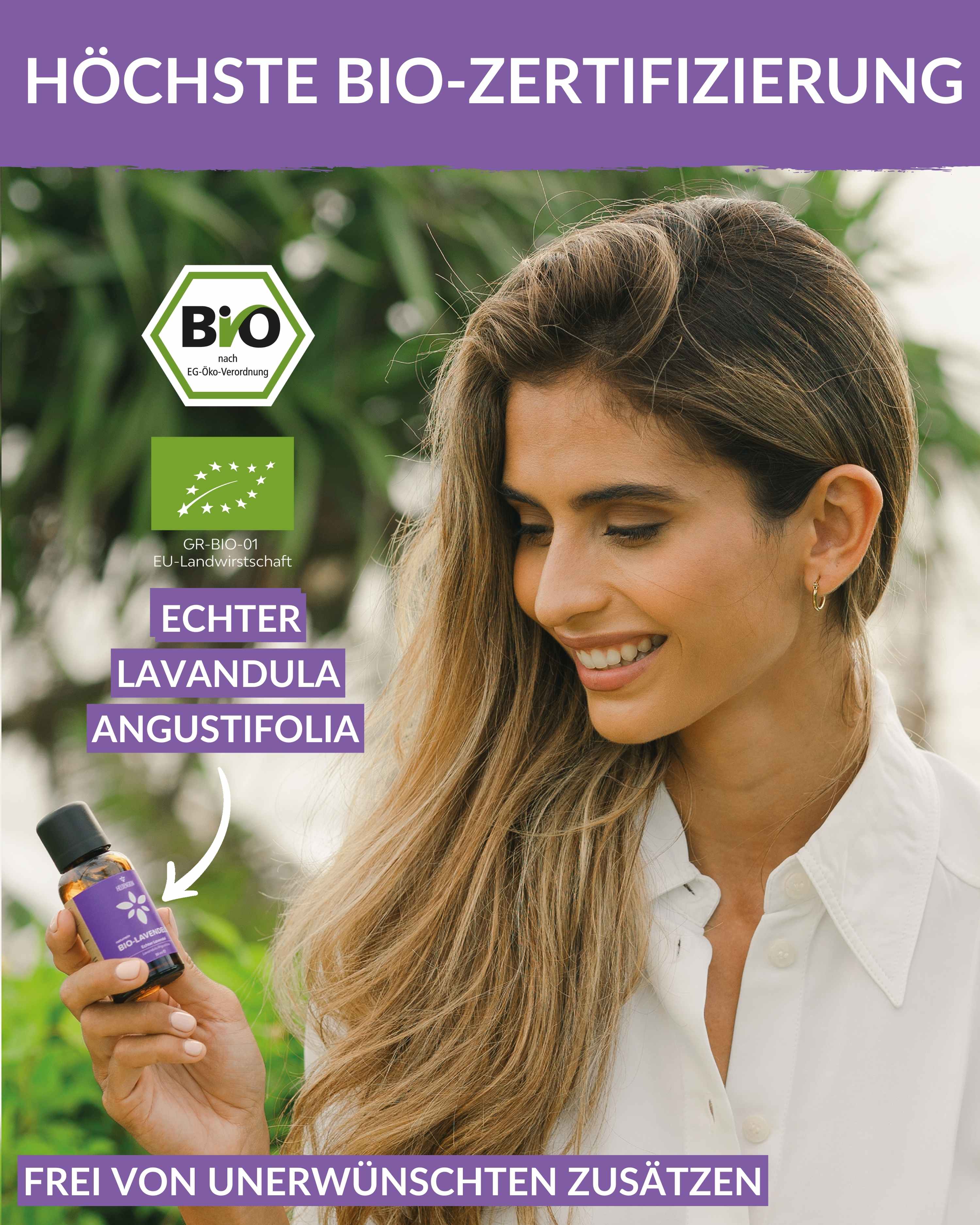 Heldengrün® Bio-Lavendelöl Duftöle Heldengrün