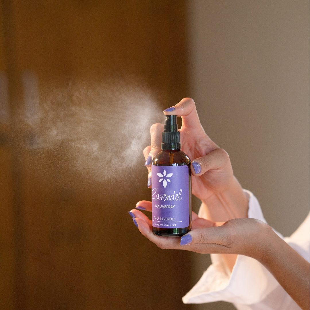 Raumspray Lavendel Duftöle Heldengrün