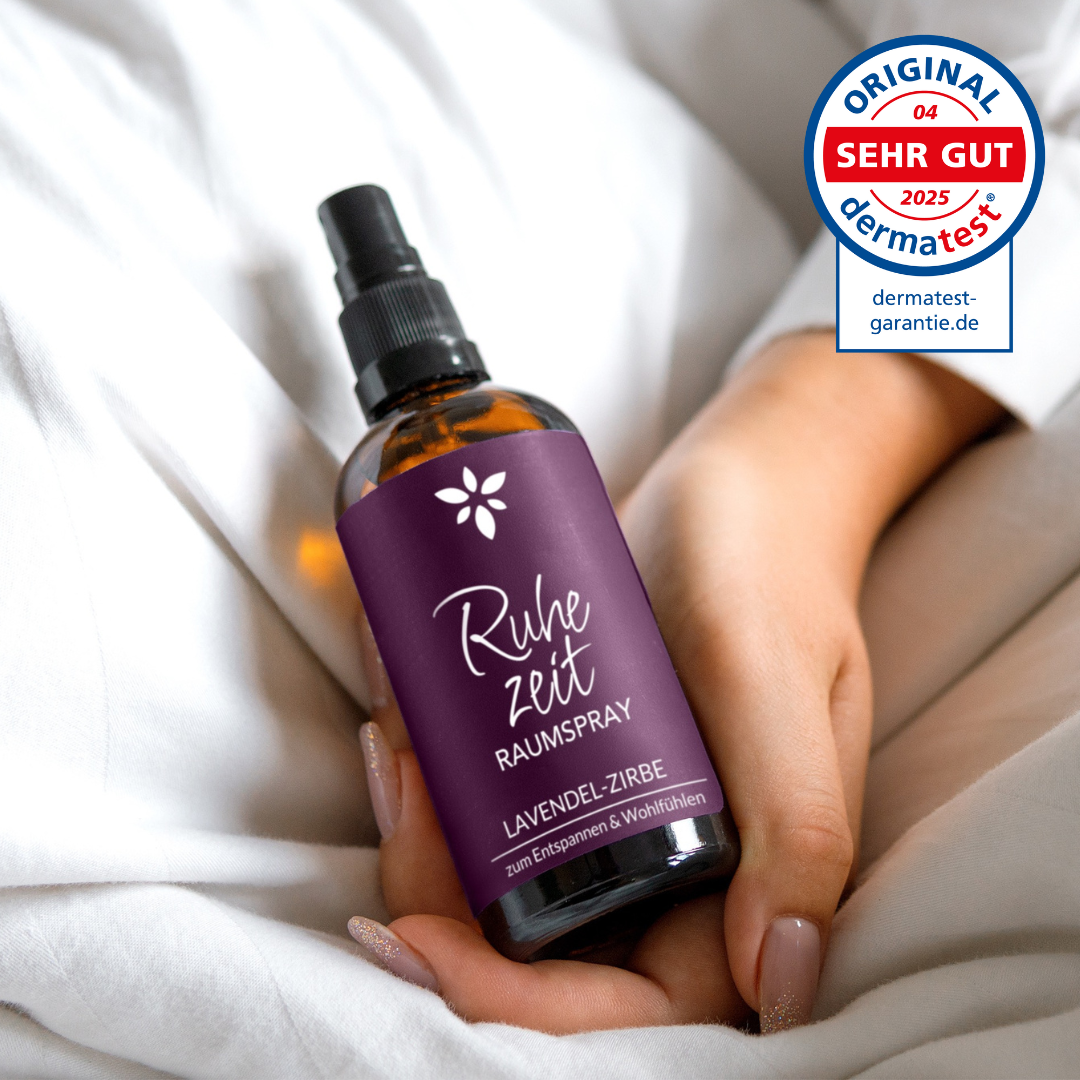 Raumspray "Ruhezeit" Raumspray Heldengrün
