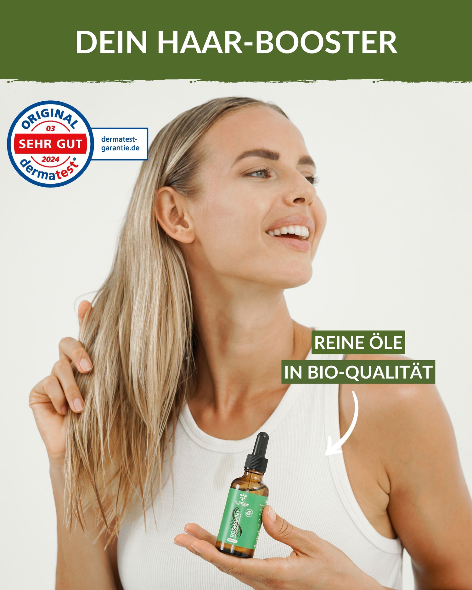 Rosmarin+ Haaröl Heldengrün
