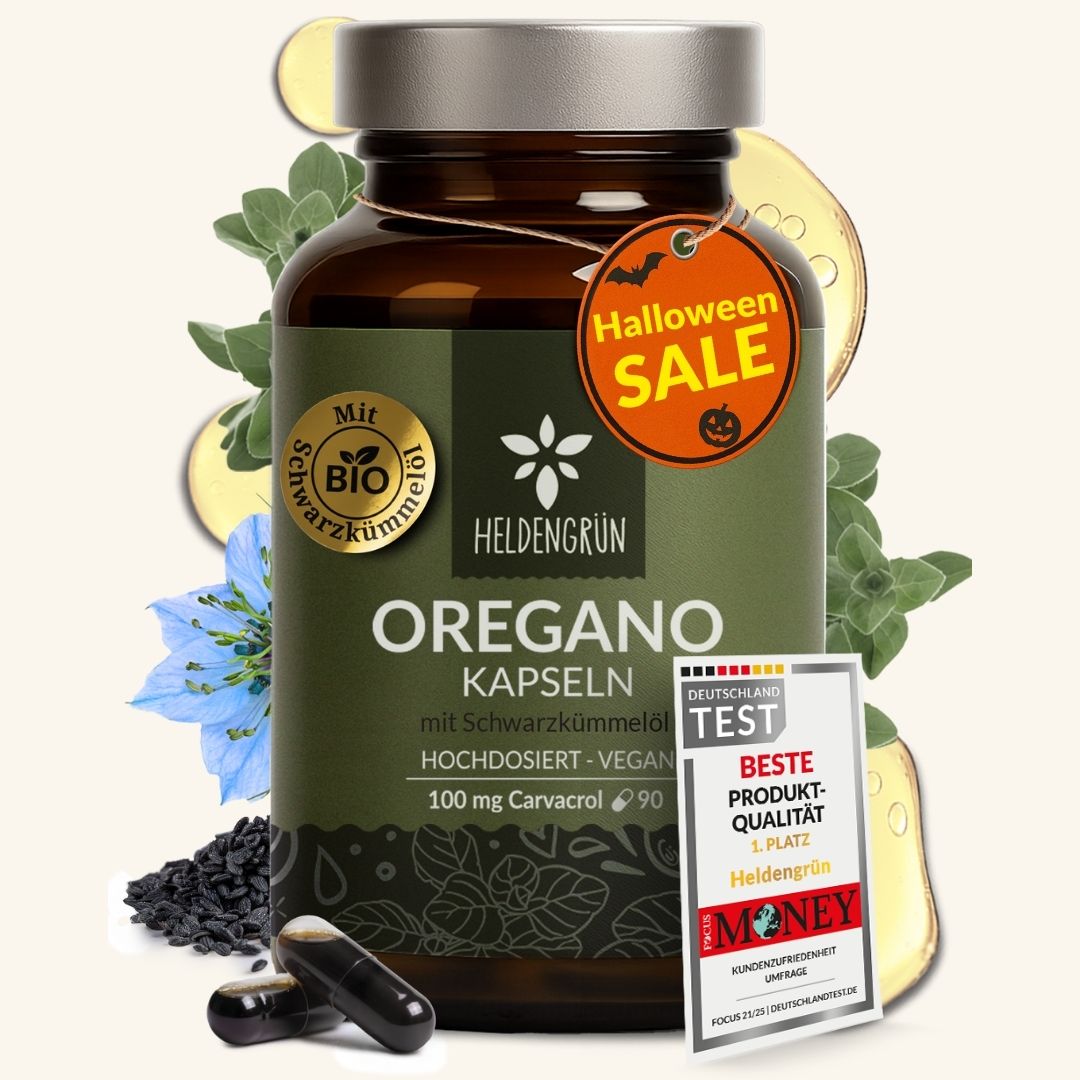 Oregano-Schwarzkümmel Kapseln