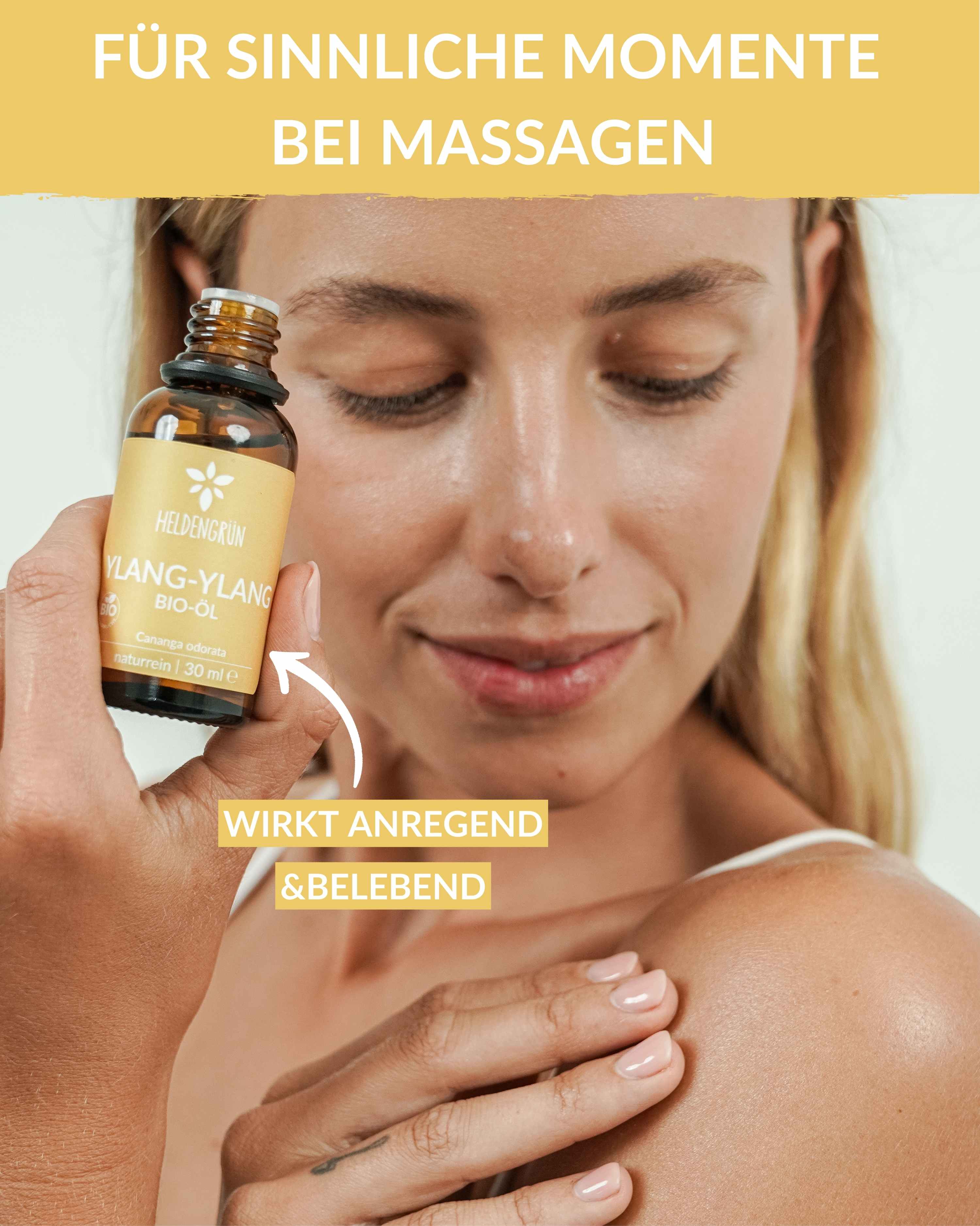 Bio-Ylang-Ylang Öl Heldengrün