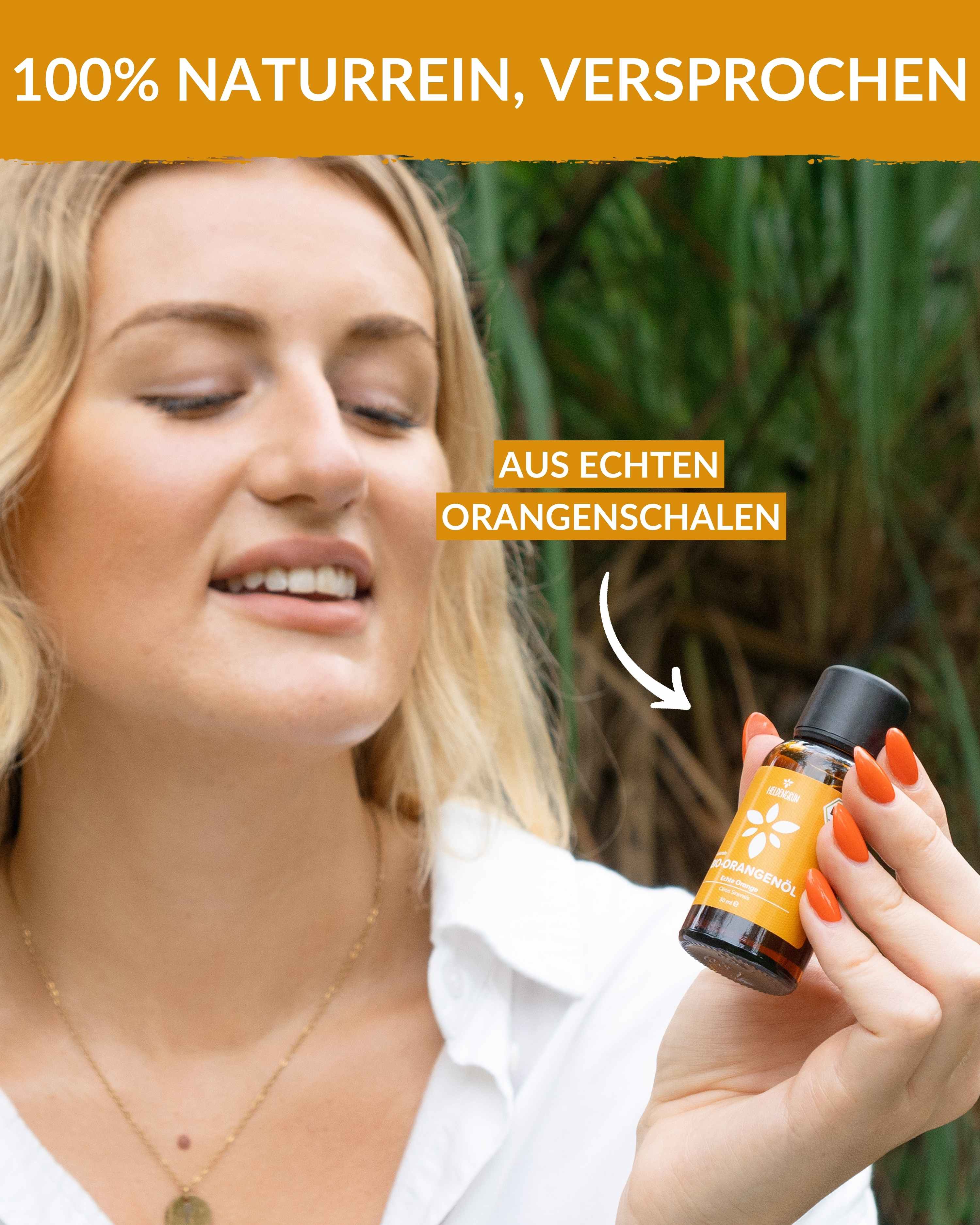 Bio-Orangenöl Duftöle Heldengrün