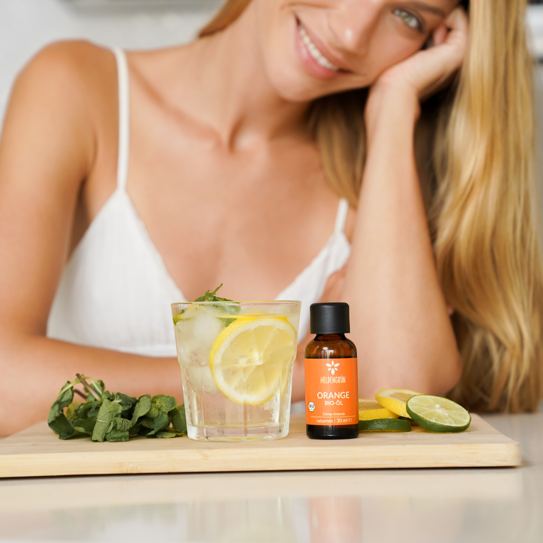 Bio-Orangenöl Duftöle Heldengrün