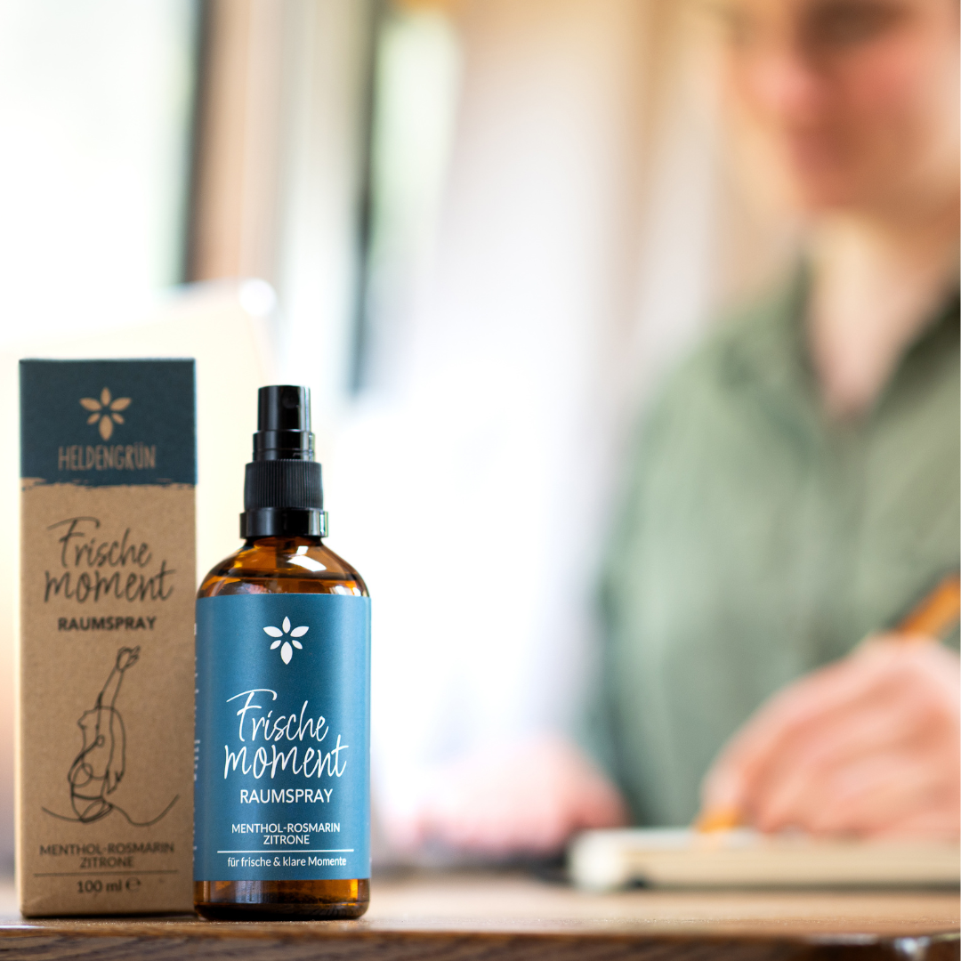 Raumspray "Frischemoment" Raumspray Heldengrün