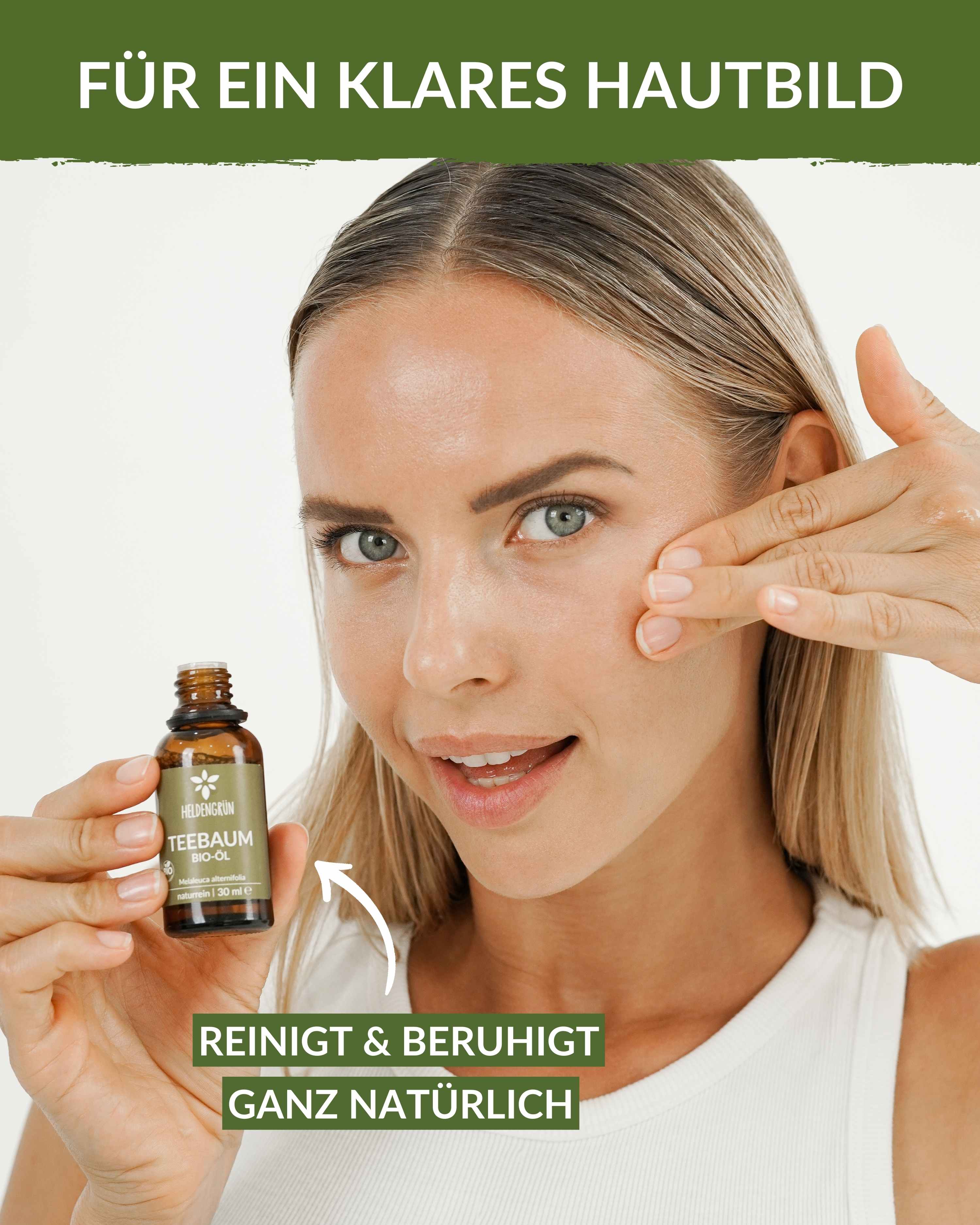 Teebaumöl  Heldengrün