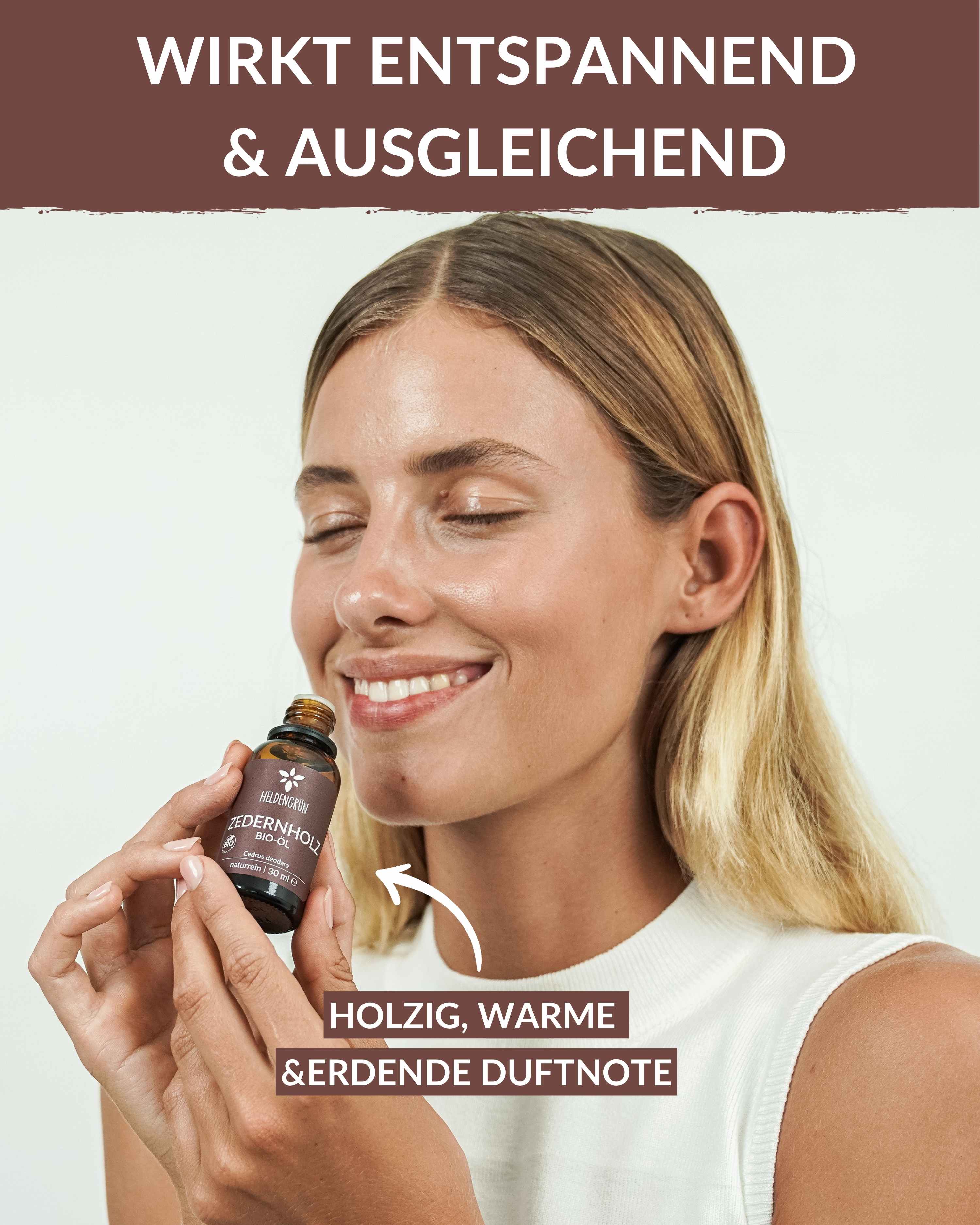 Bio-Zedernholzöl Heldengrün