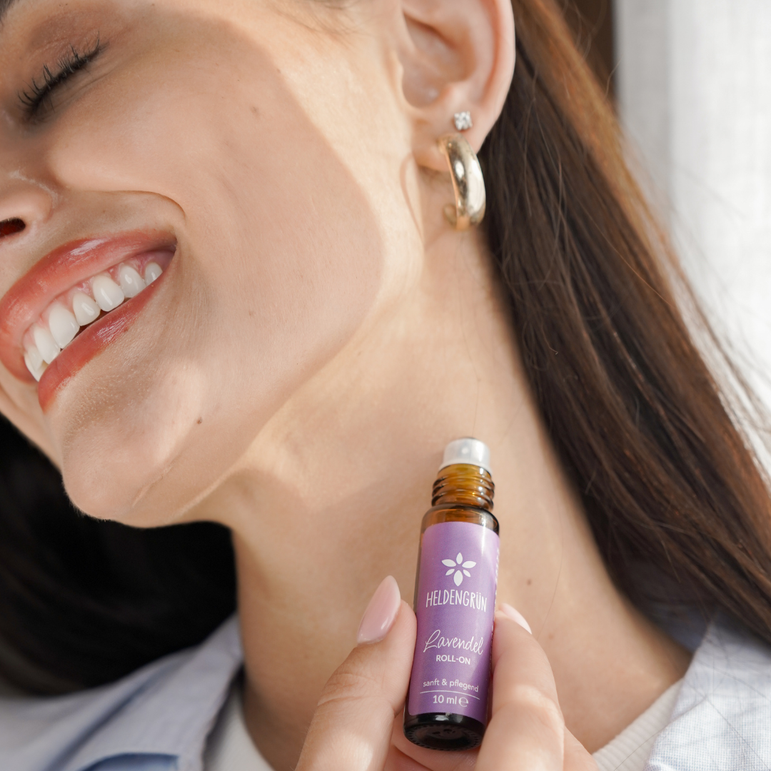 Roll-on: Lavendel Heldengrün