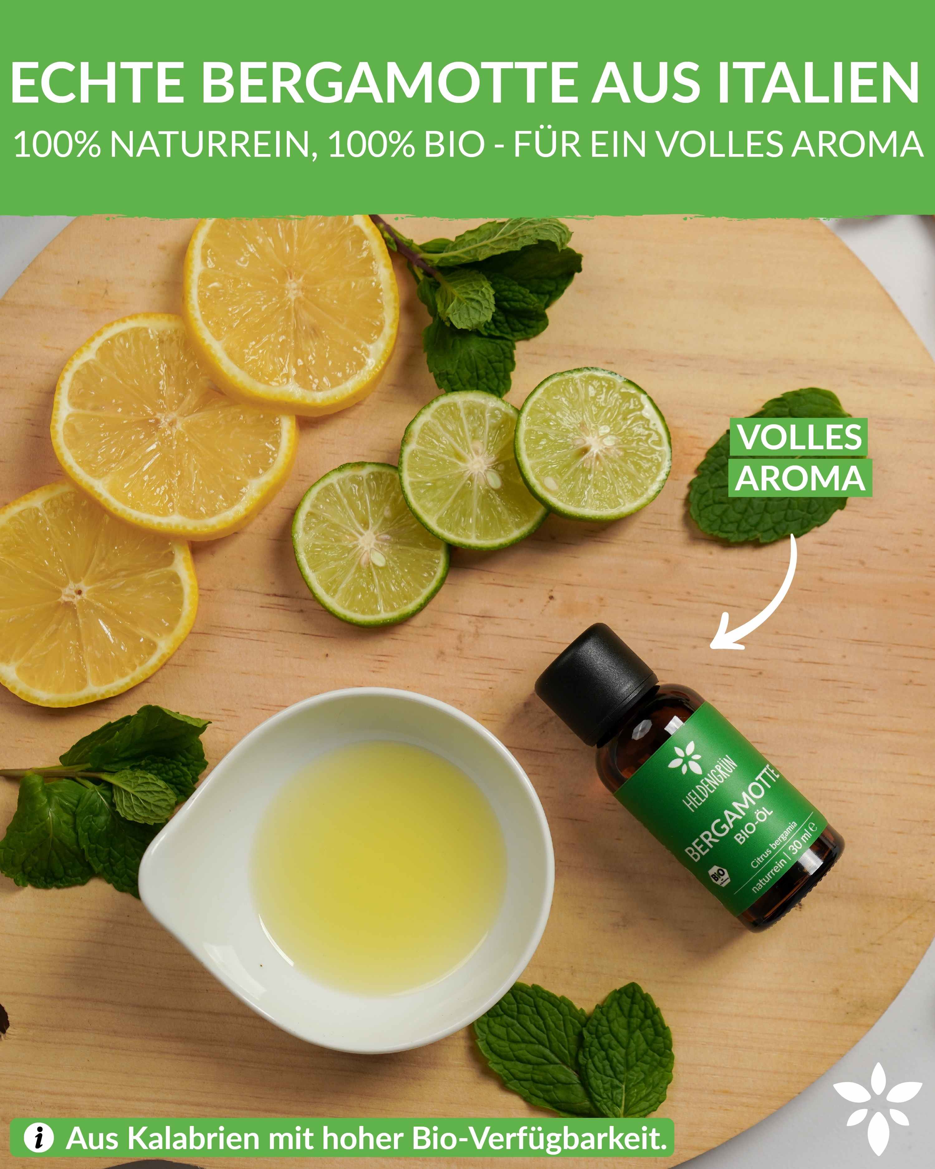 Bio-Bergamotteöl Heldengrün
