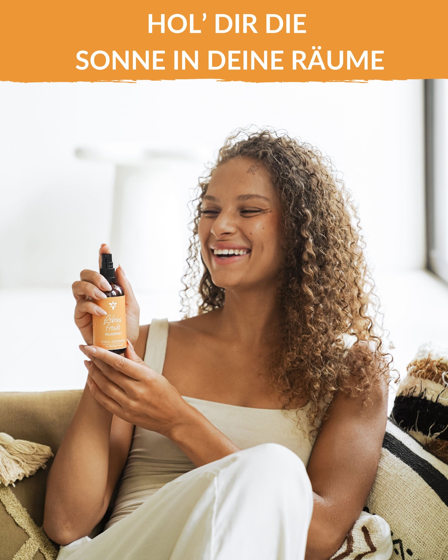 Raumspray "Lebensfreude" Raumspray Heldengrün