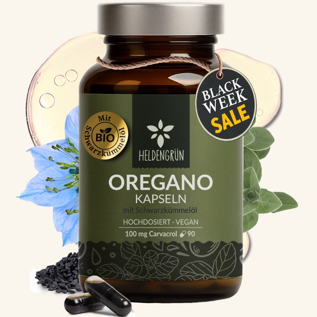 Oregano-Schwarzkümmel Kapseln