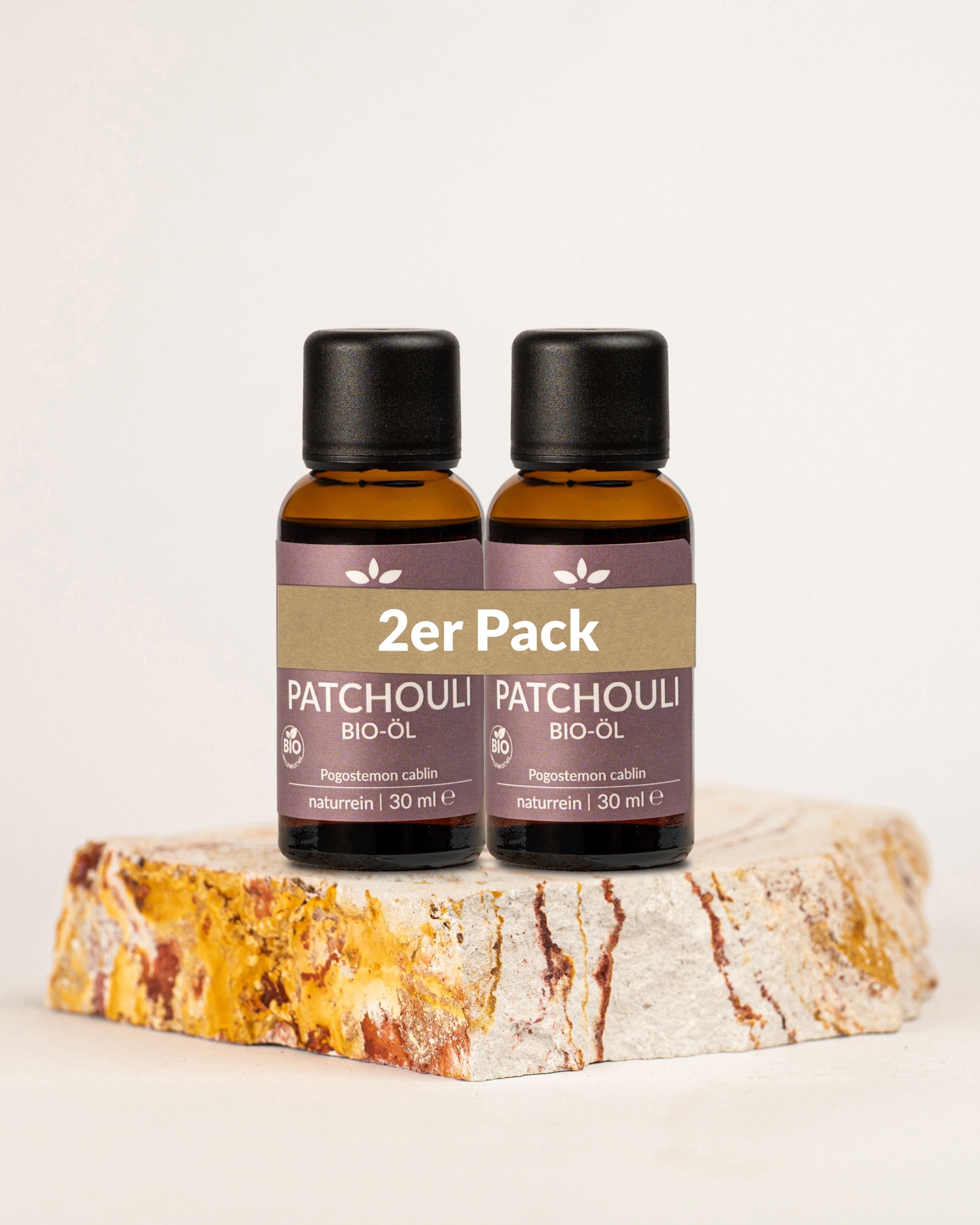 Bio-Patchouli Öl Heldengrün