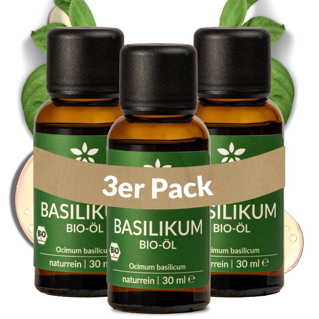 Bio-Basilikumöl Heldengrün