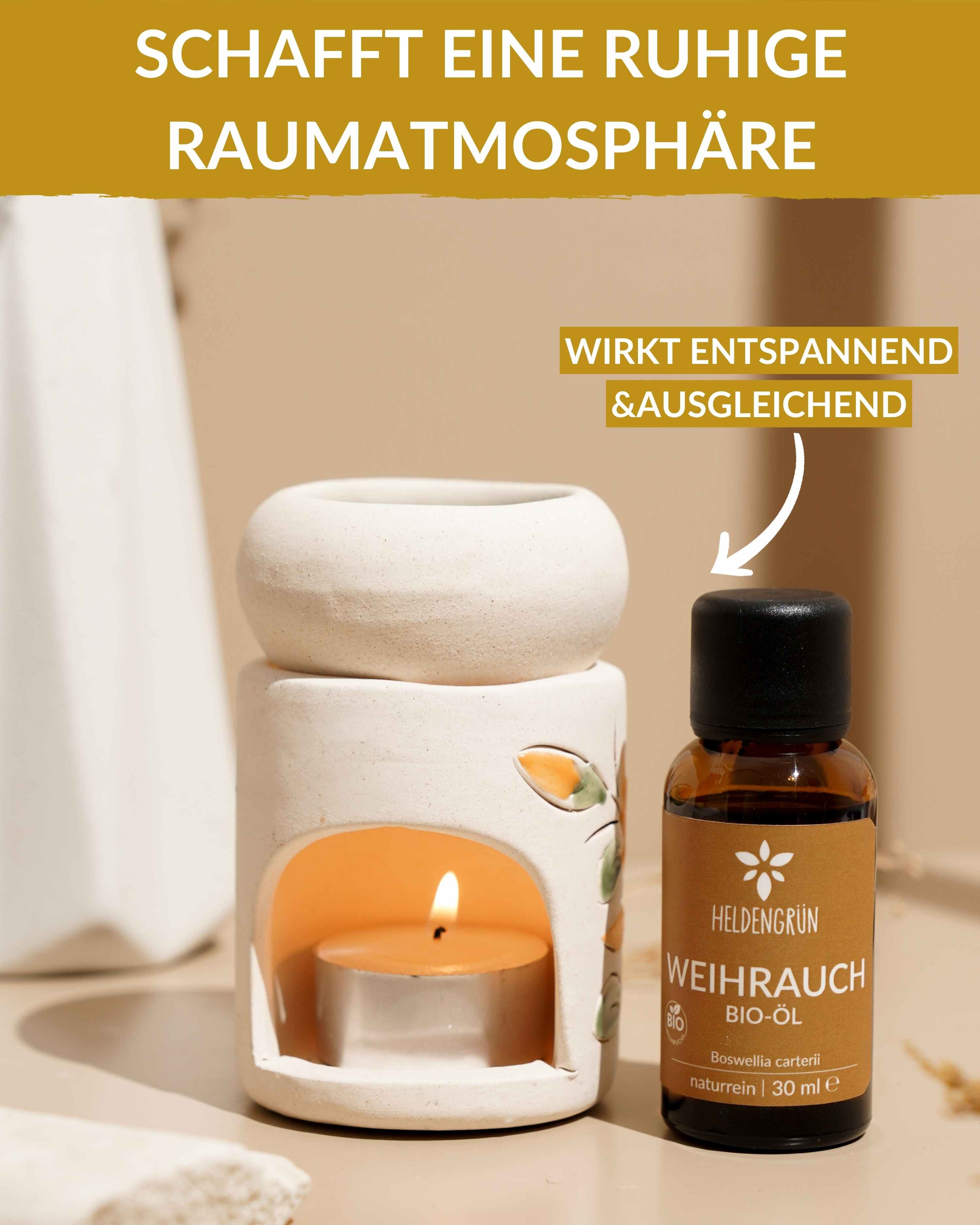 Bio-Weihrauchöl Heldengrün