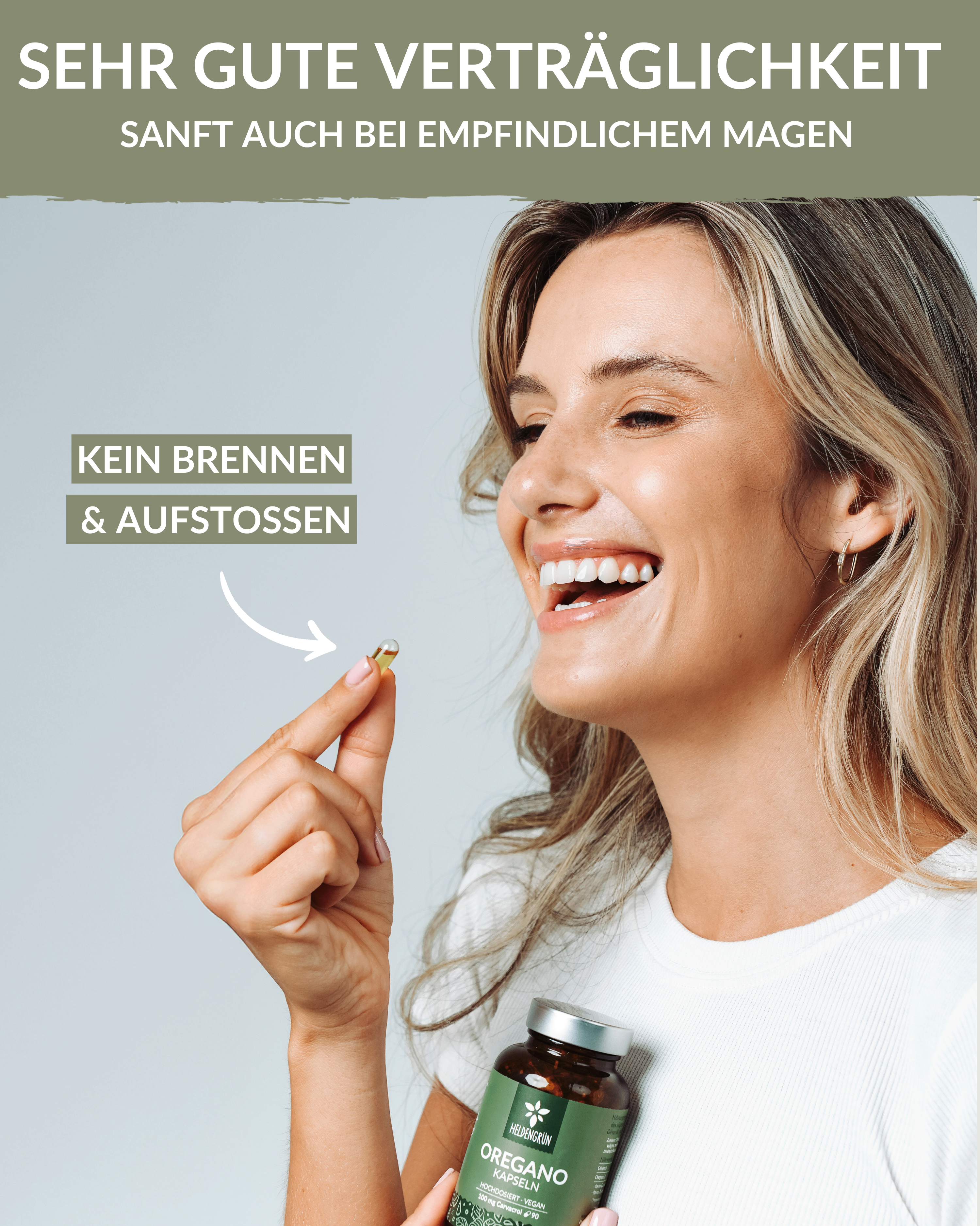 Oregano Kapseln Heldengrün