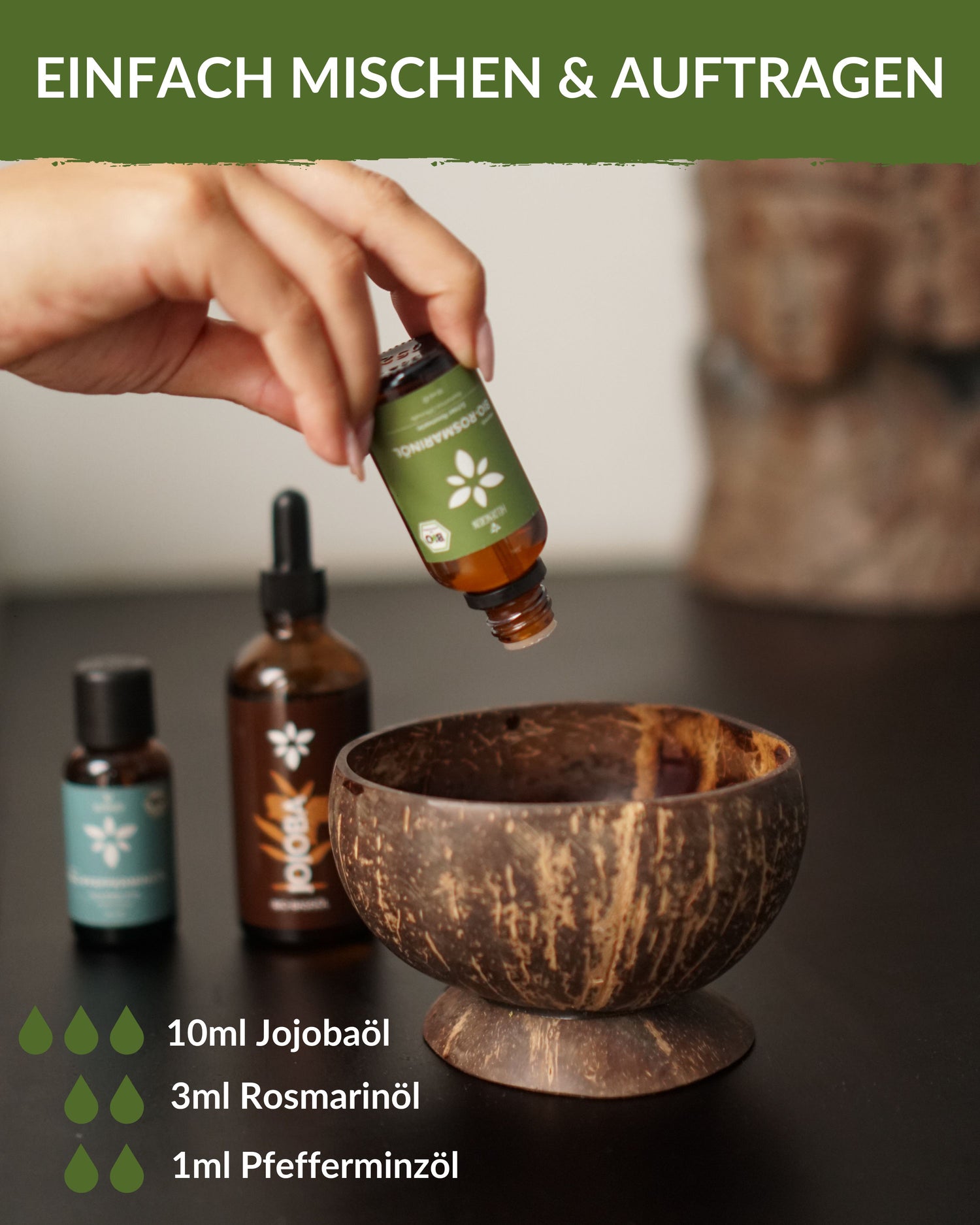 Haar-Booster Set Heldengrün