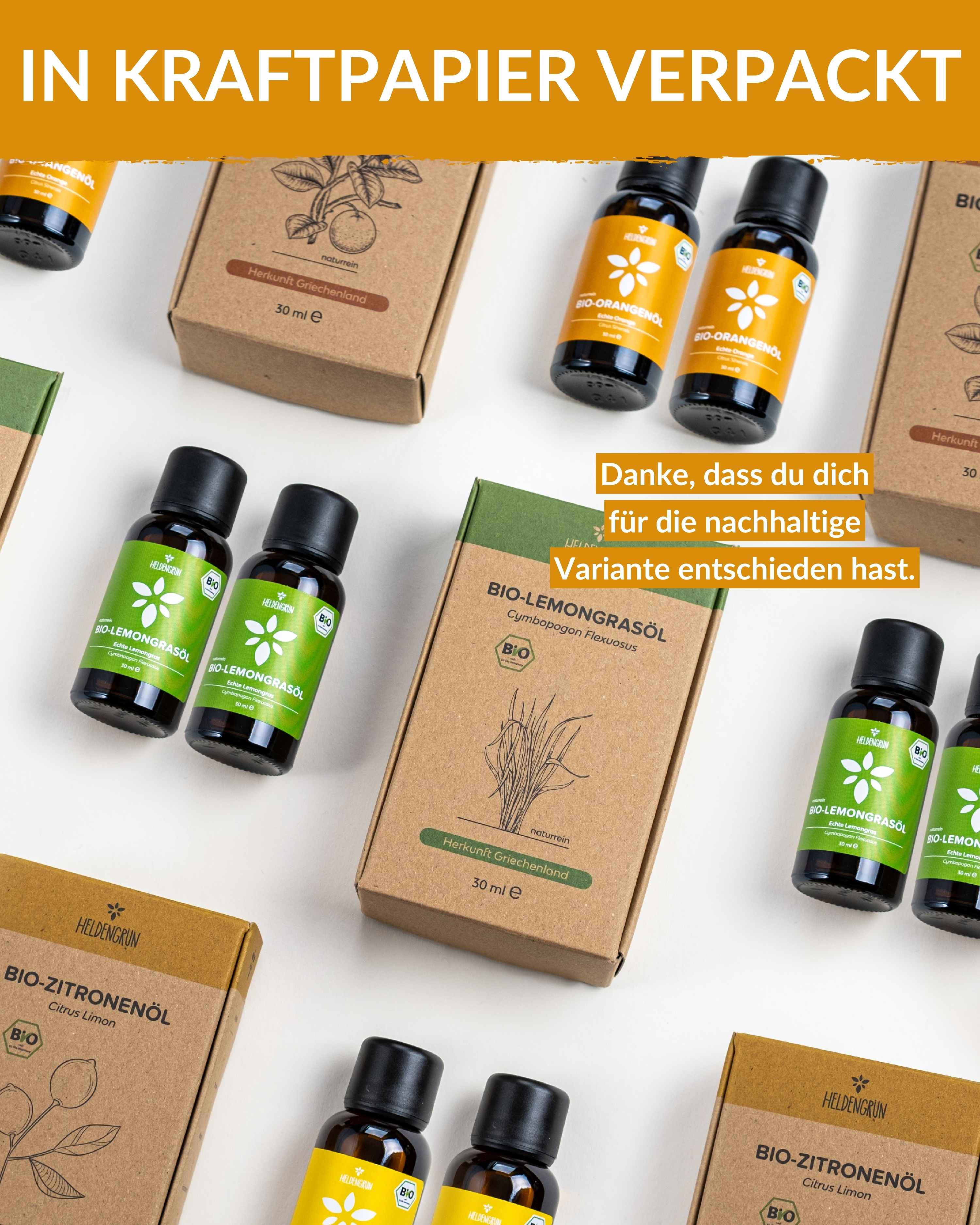 Bio-Orangenöl Duftöle Heldengrün