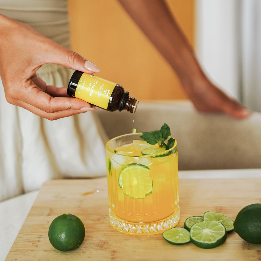 Bio-Zitronenöl Duftöle Heldengrün