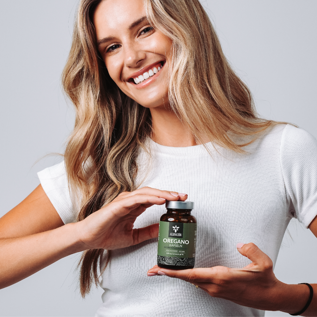 Oregano-Schwarzkümmel Kapseln Kapseln Heldengrün