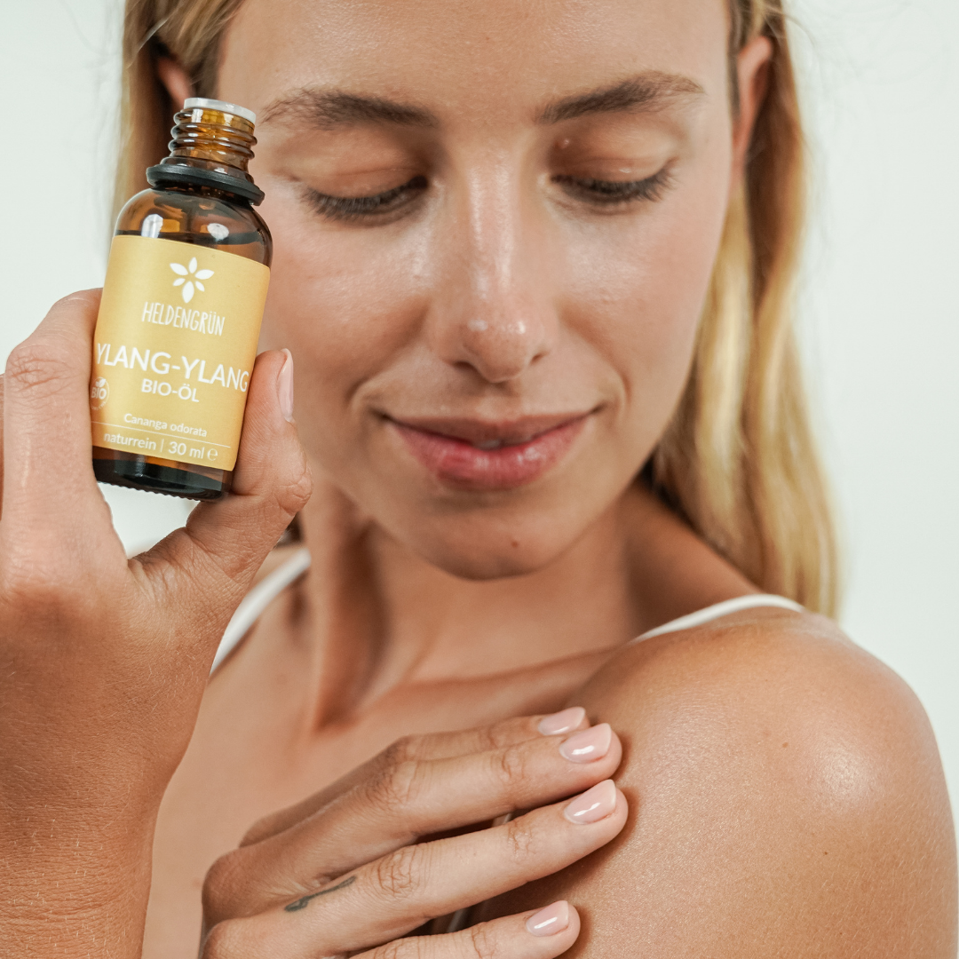 Bio-Ylang-Ylang Öl Heldengrün