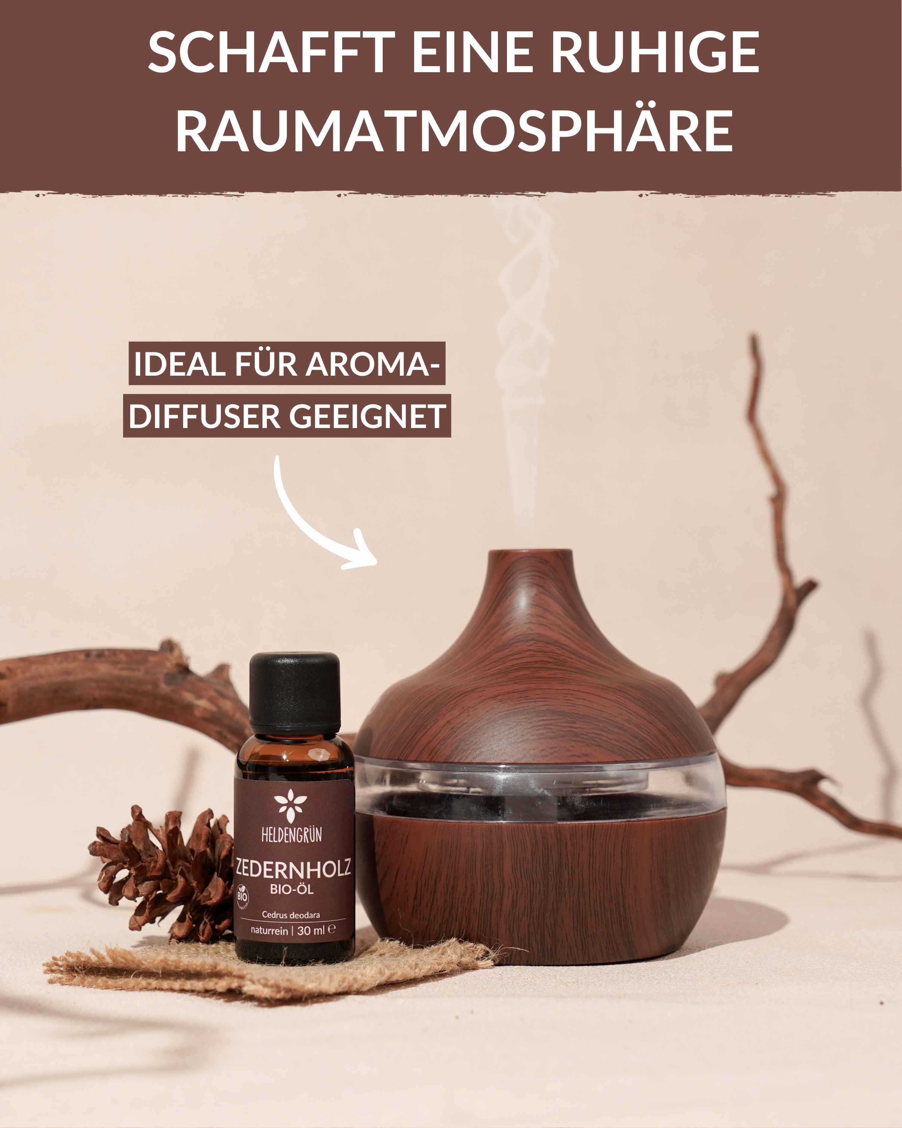 Bio-Zedernholzöl Heldengrün