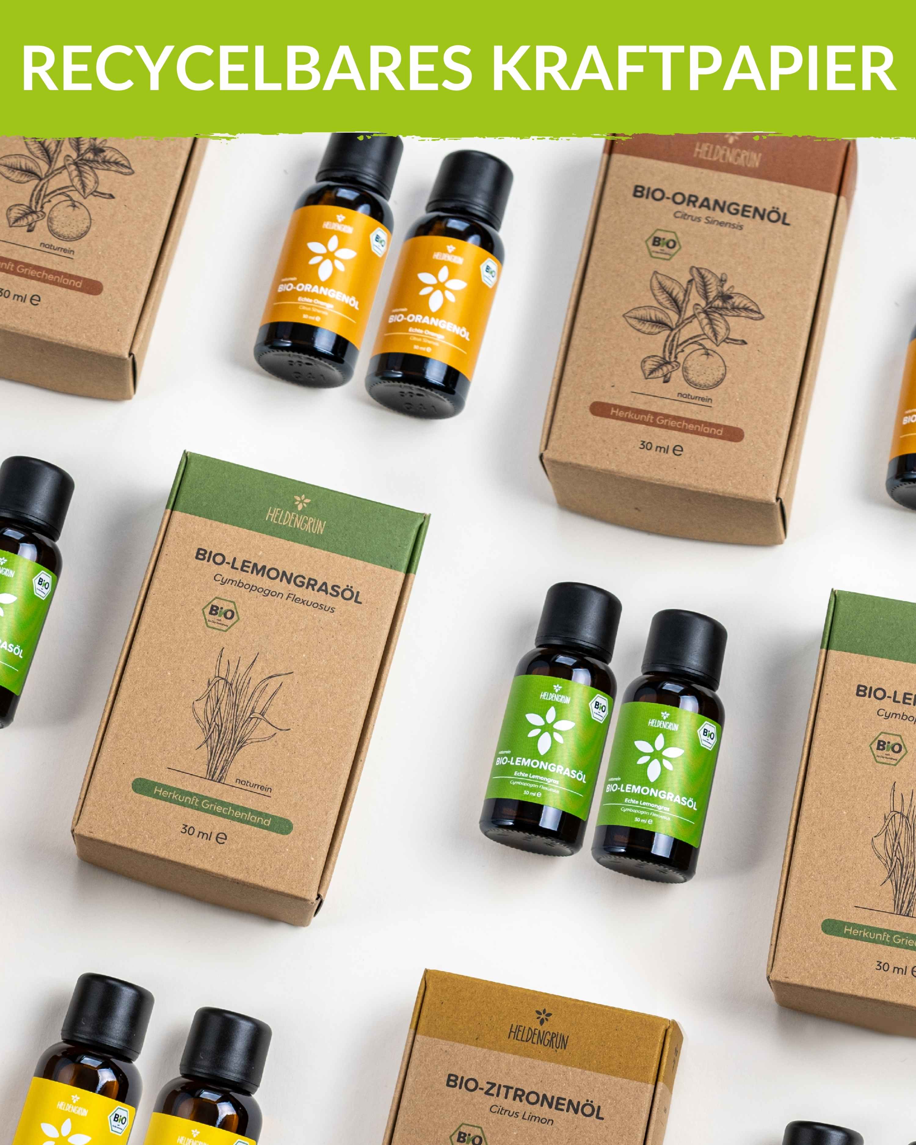 Bio-Lemongrasöl Duftöle Heldengrün