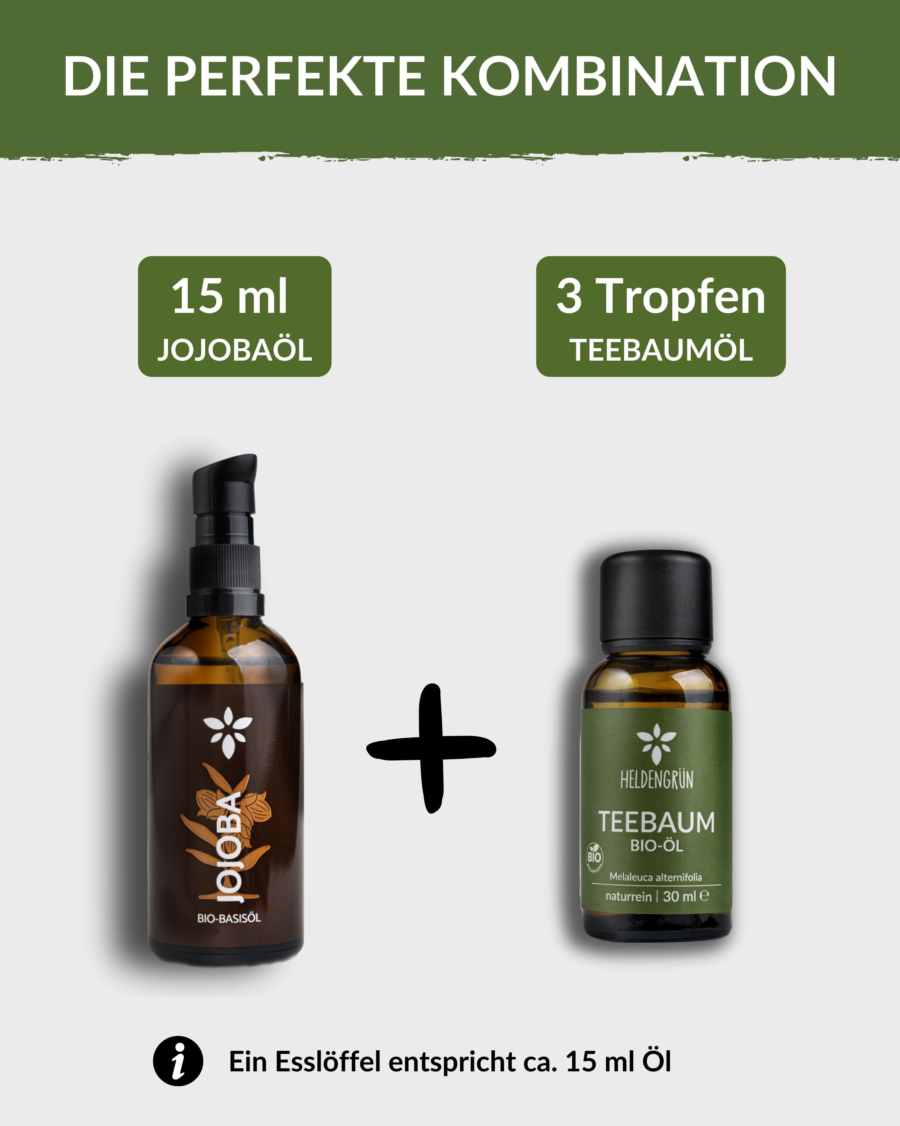 Teebaumöl  Heldengrün
