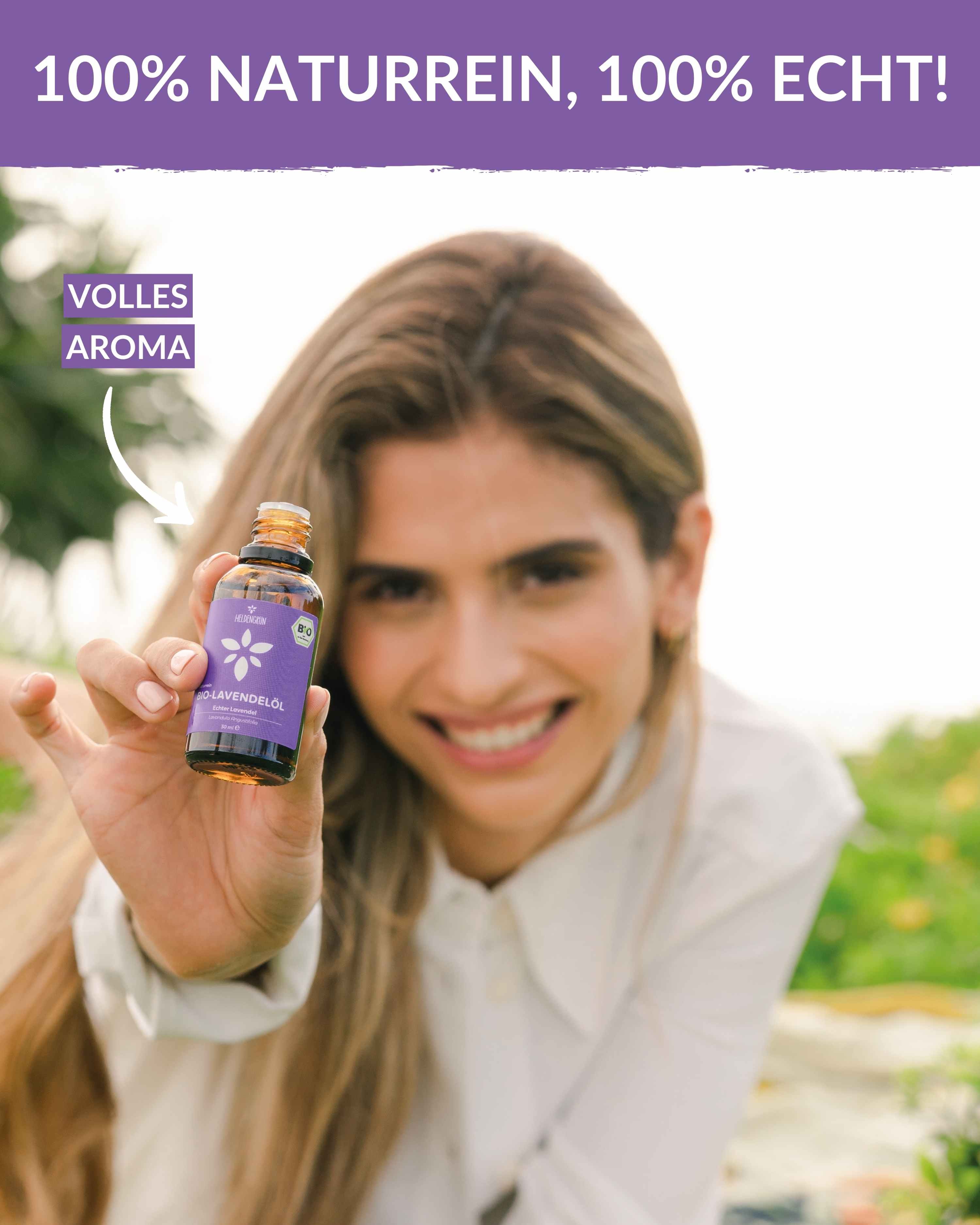 Heldengrün® Bio-Lavendelöl Duftöle Heldengrün