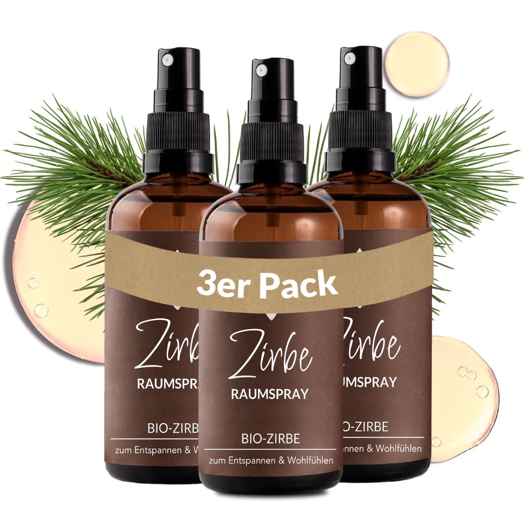 Raumspray Zirbe Duftöle Heldengrün