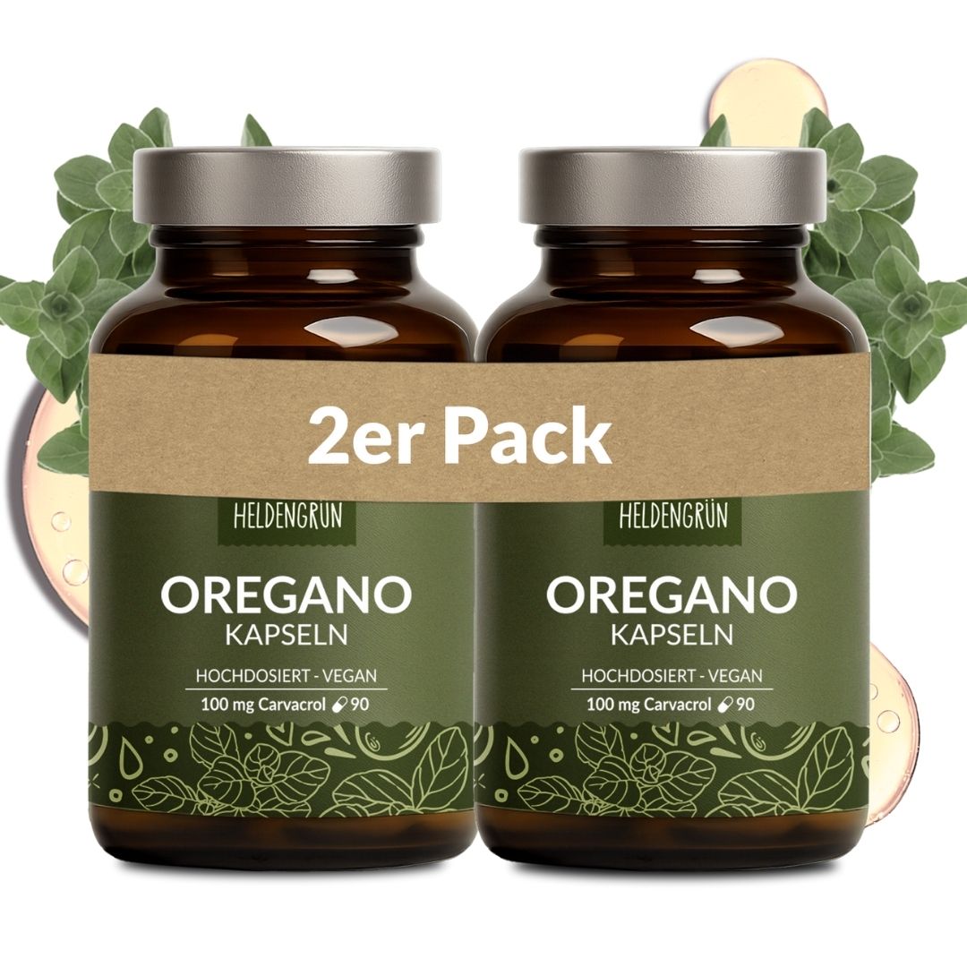 Oregano Kapseln Kapseln Heldengrün