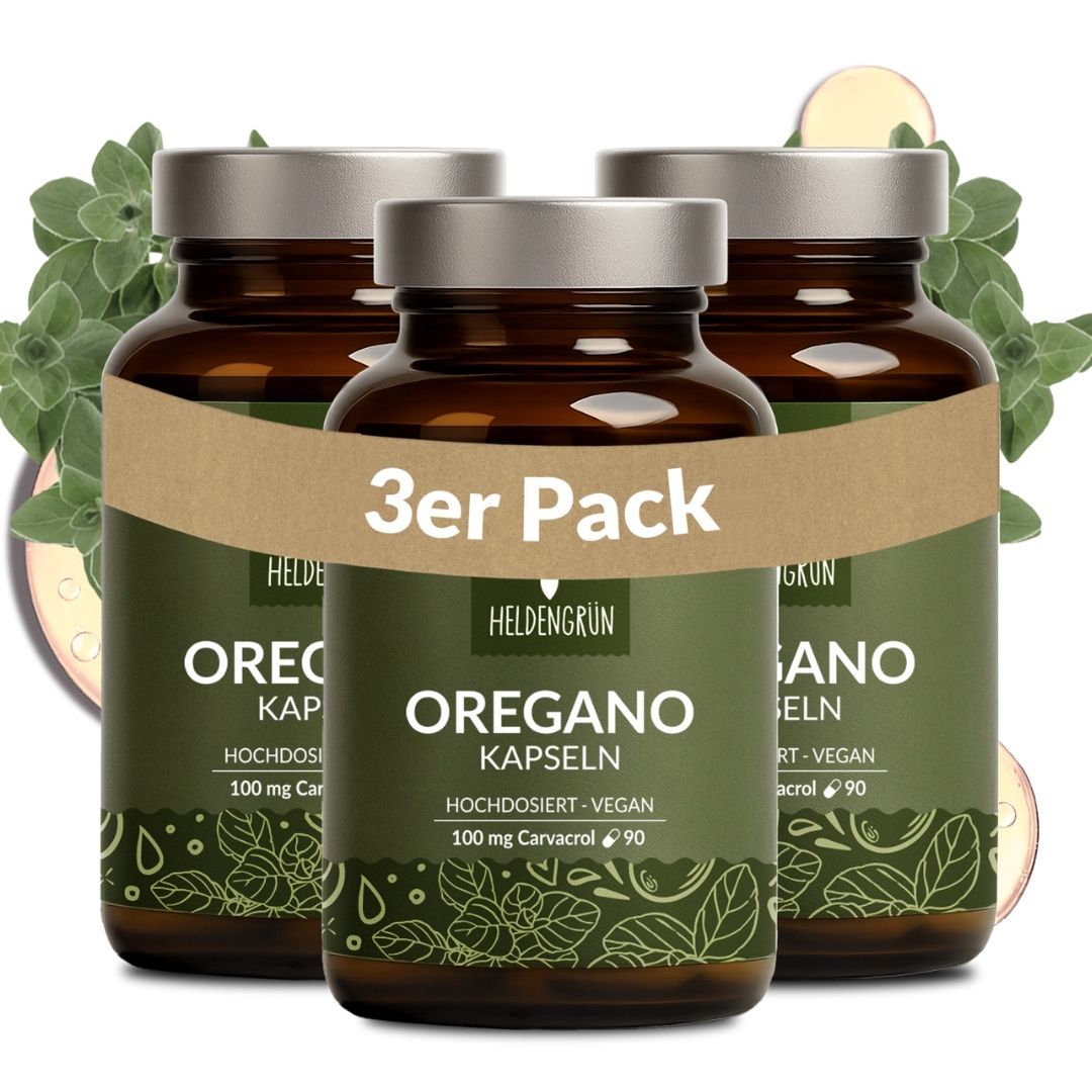 Oregano Kapseln Heldengrün